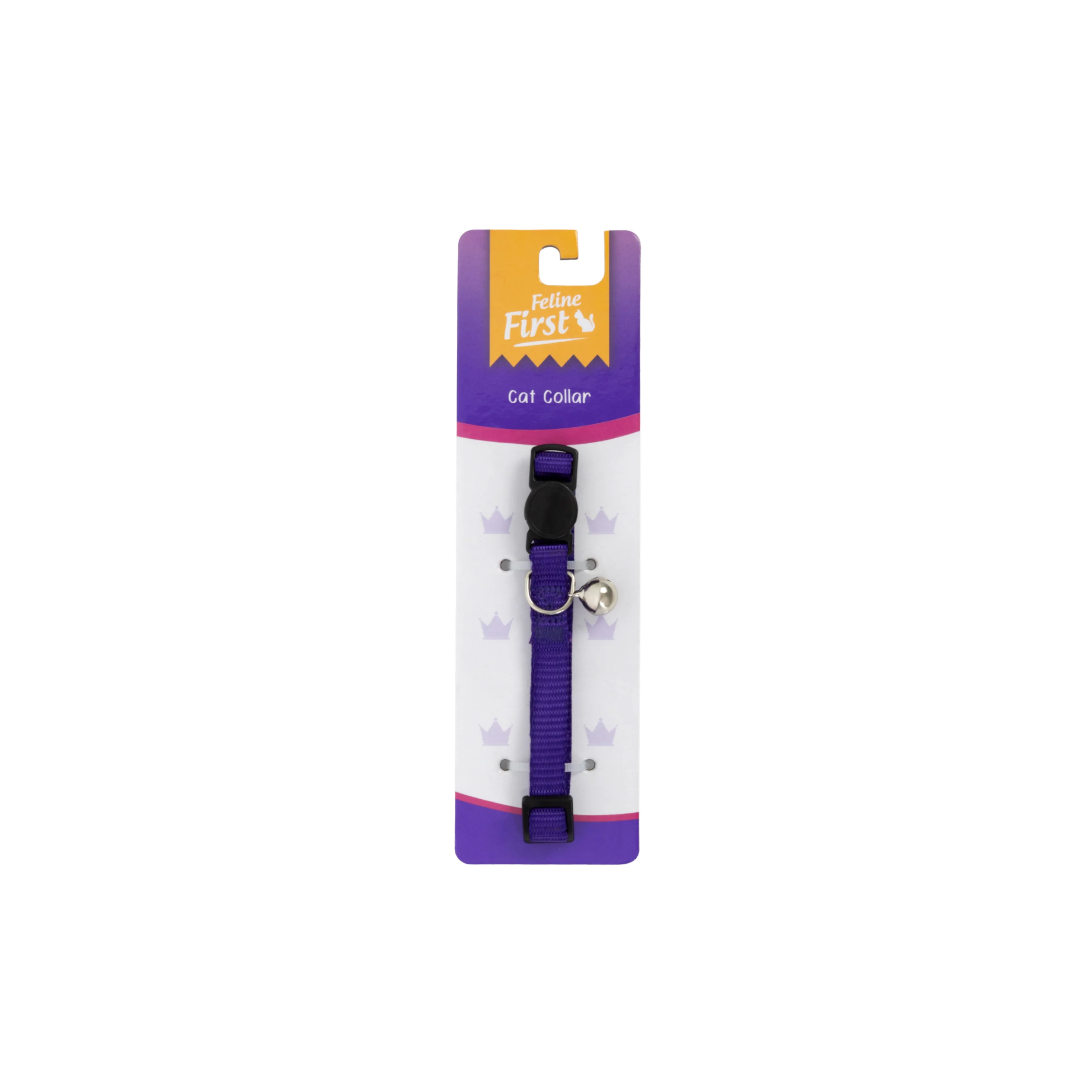 Feline First Cat Collar Purple - Image 2