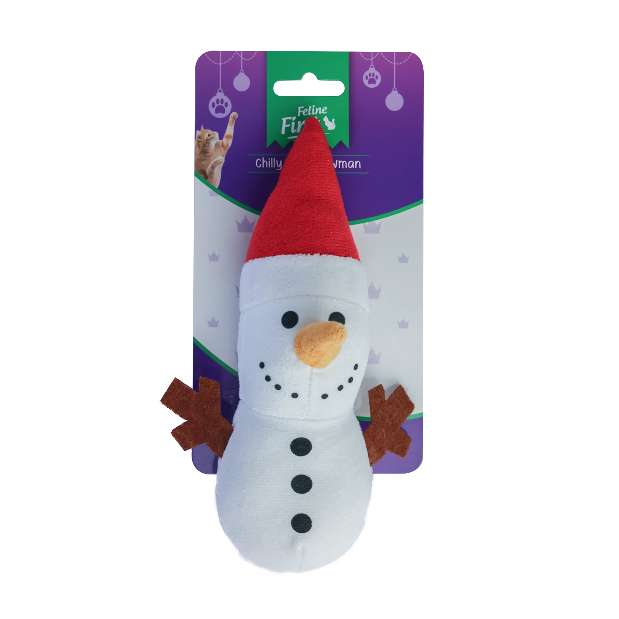 Feline First - Christmas Chilly the Snowman (17cm)