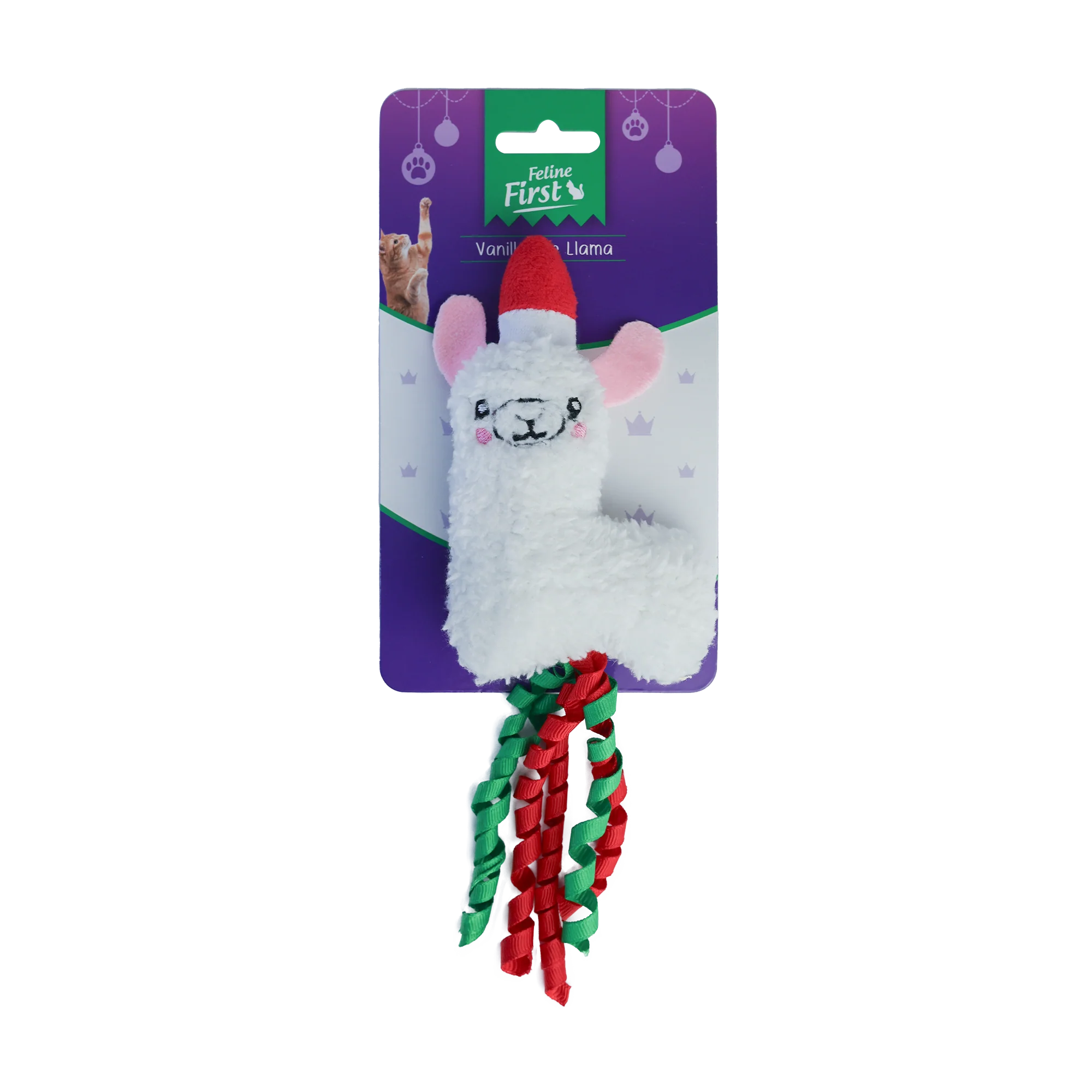 Feline First - Christmas Vanilla the Llama (13cm)