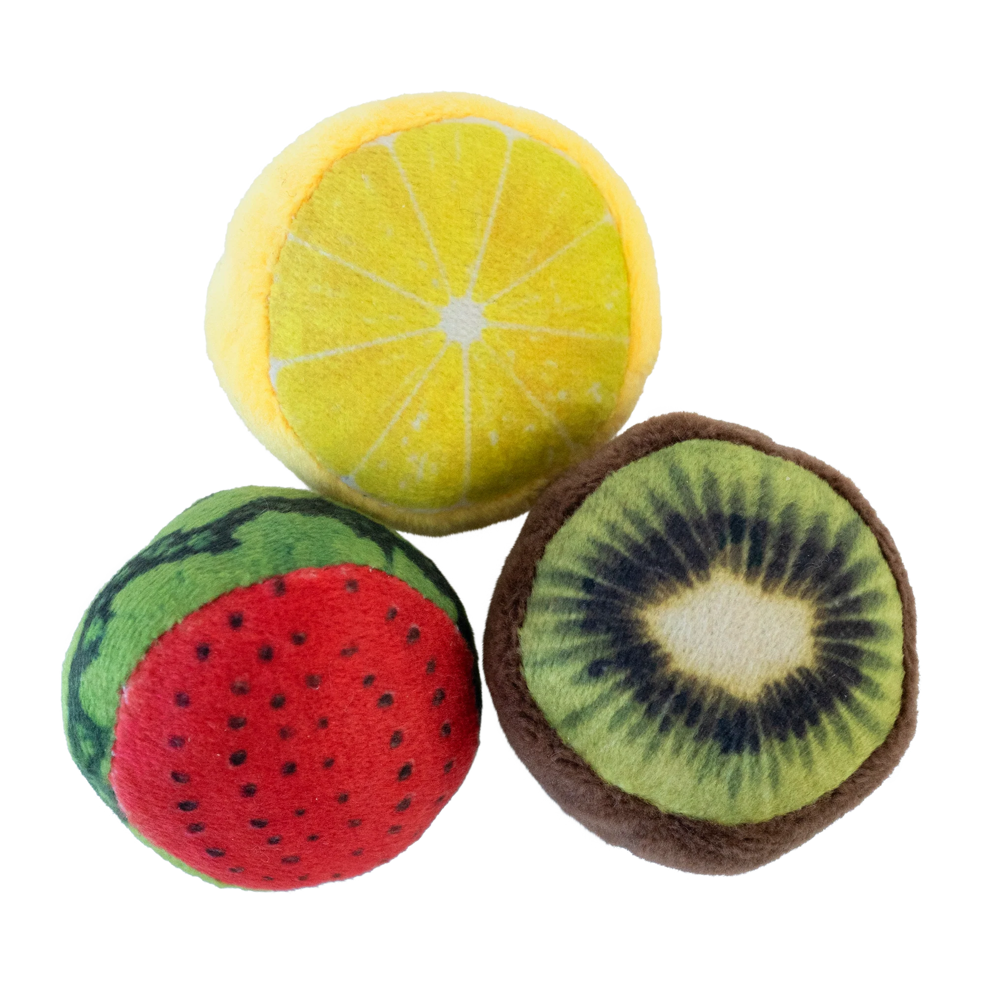 Feline First Fruit Salad Ball Trio