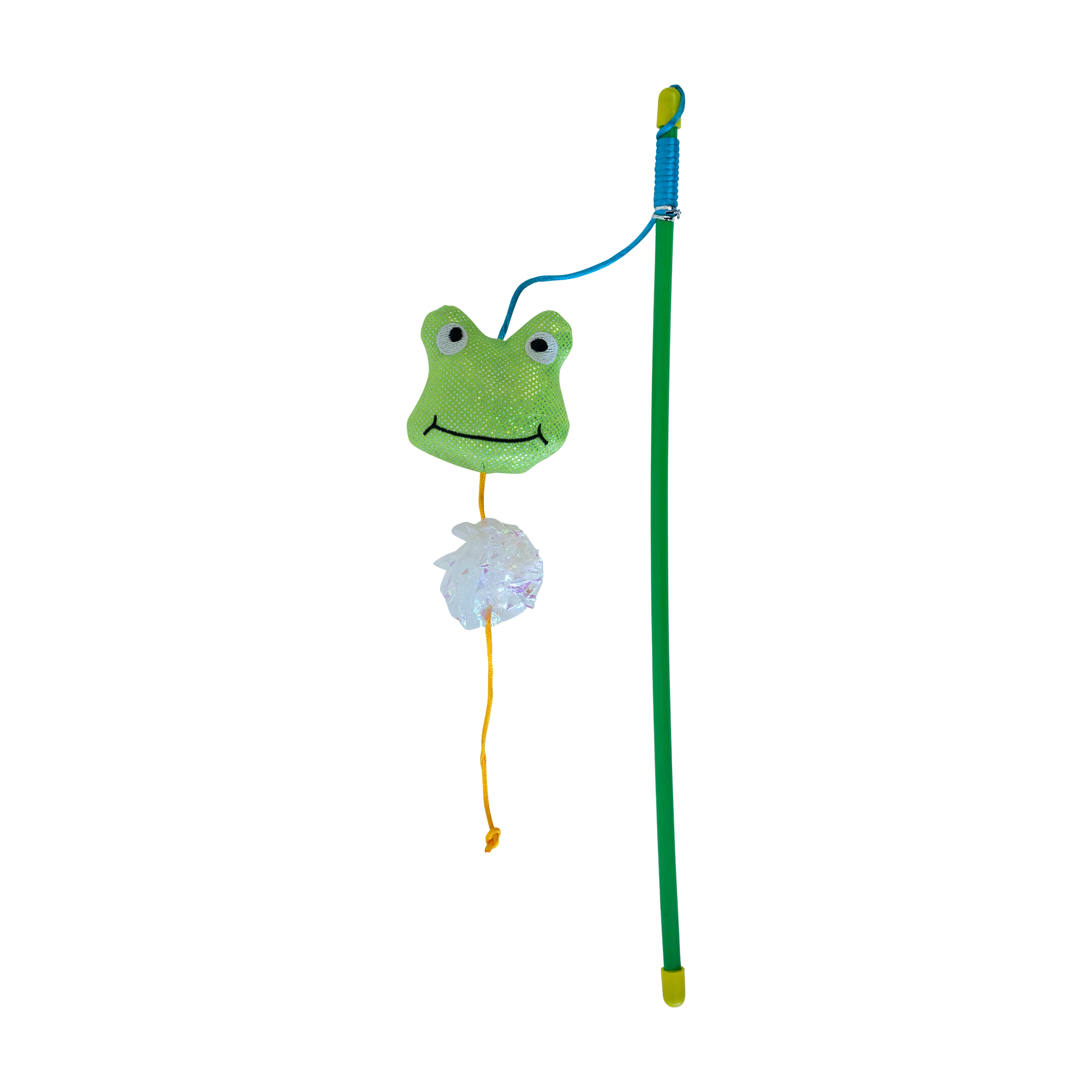 Feline First Leaping Frog Cat Wand