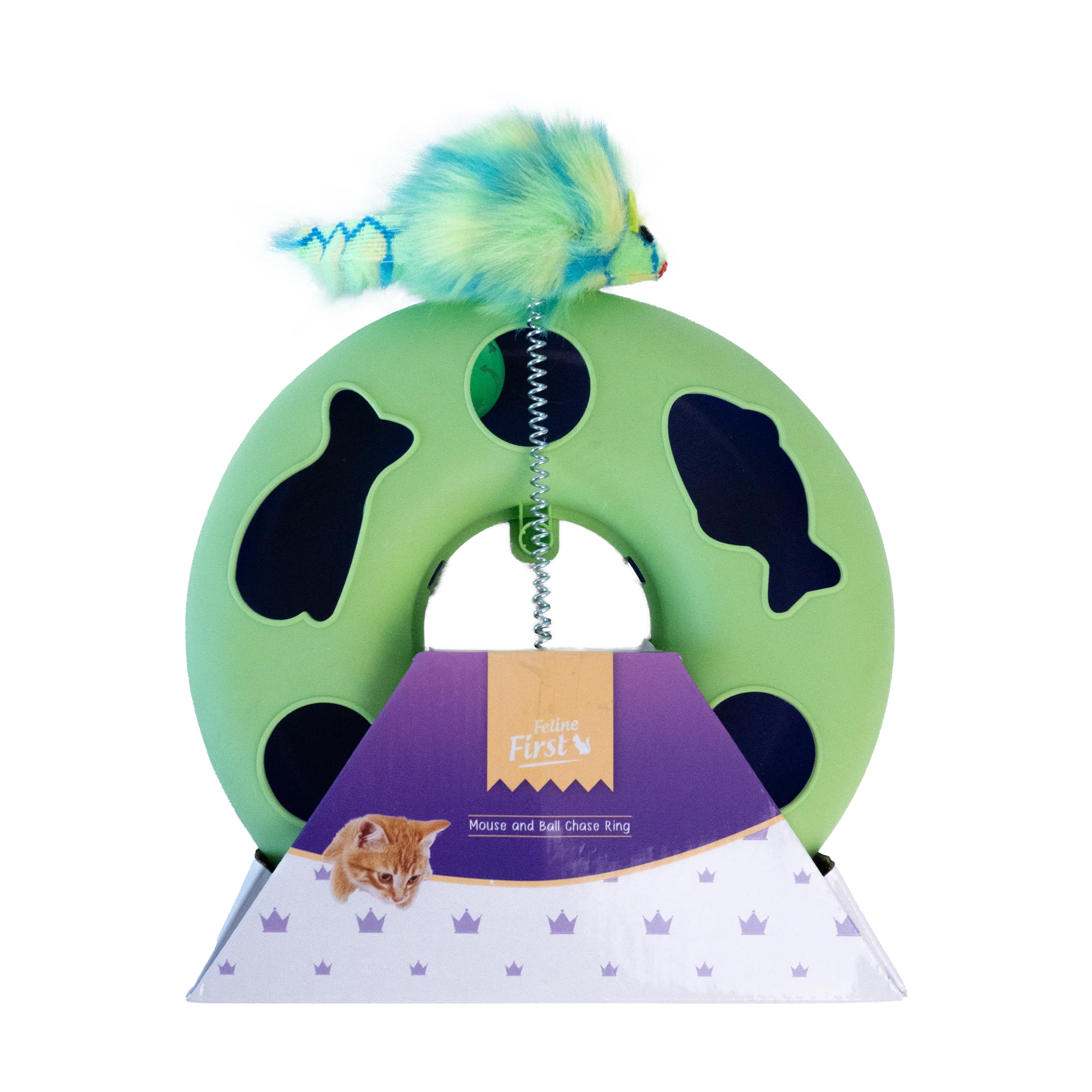 Feline First Mouse & Ball Chase Ring