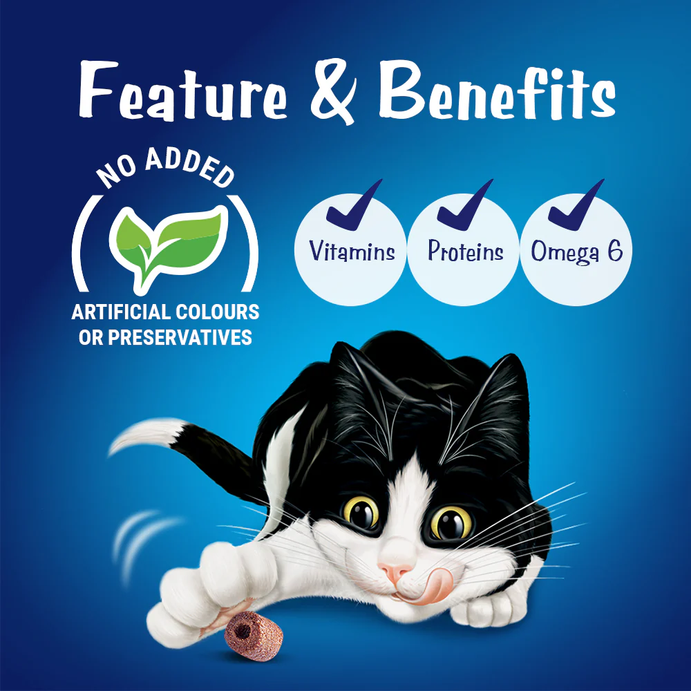 FELIX - Play Tubes Tuna & Crab Cat Treats (50g) - Image 6