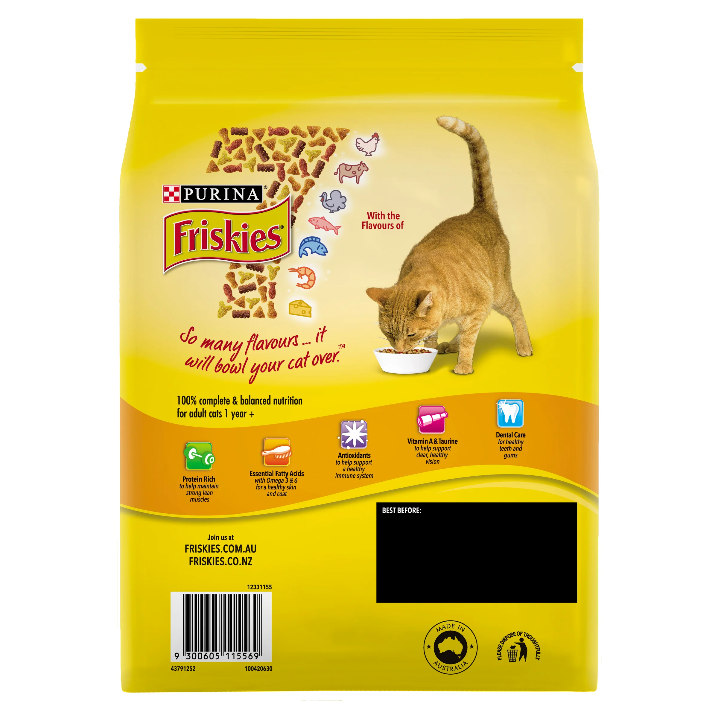 Friskies - Adult 7+ Dry Cat Food - Image 2