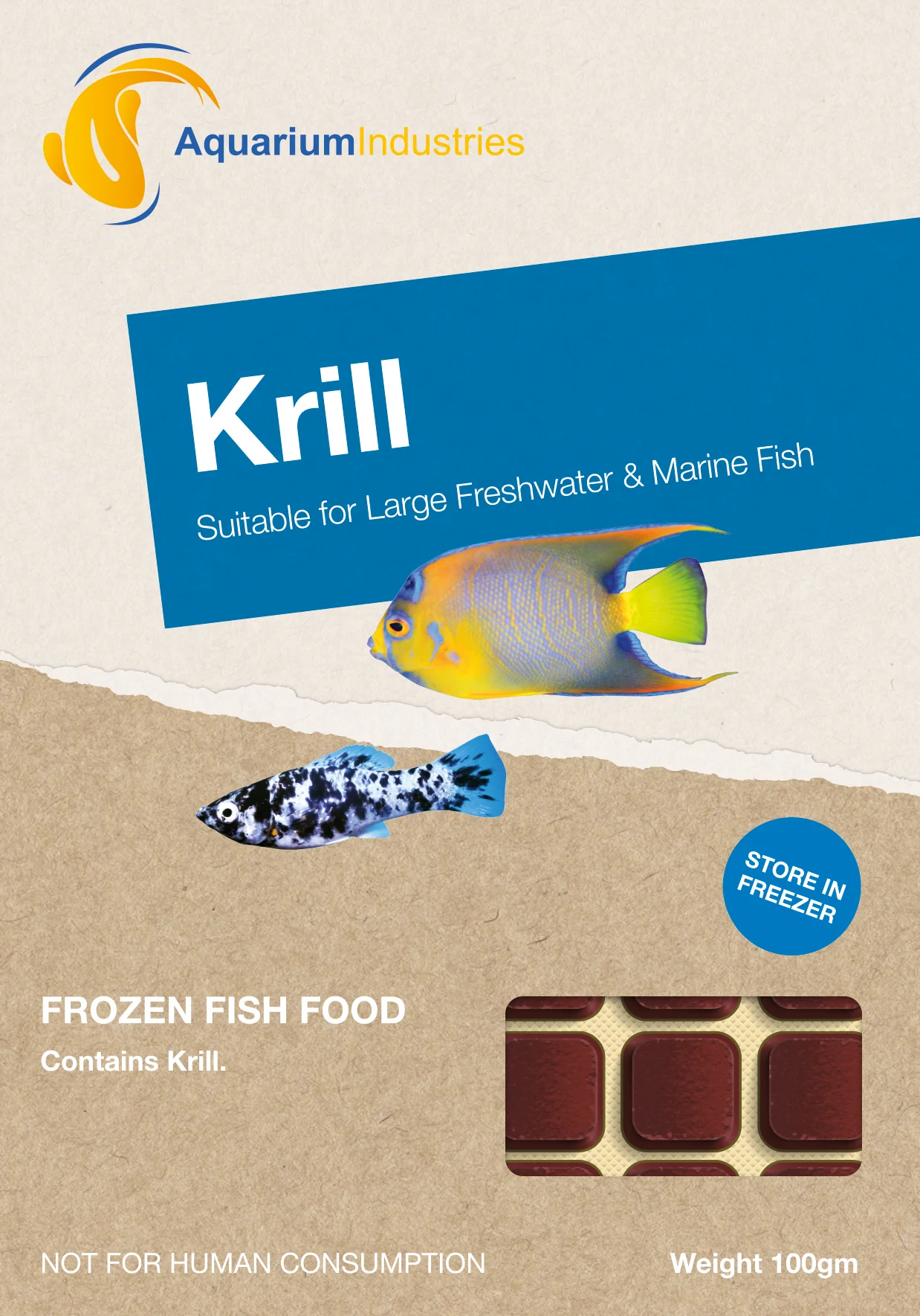 Frozen Krill (100g) - Image 2