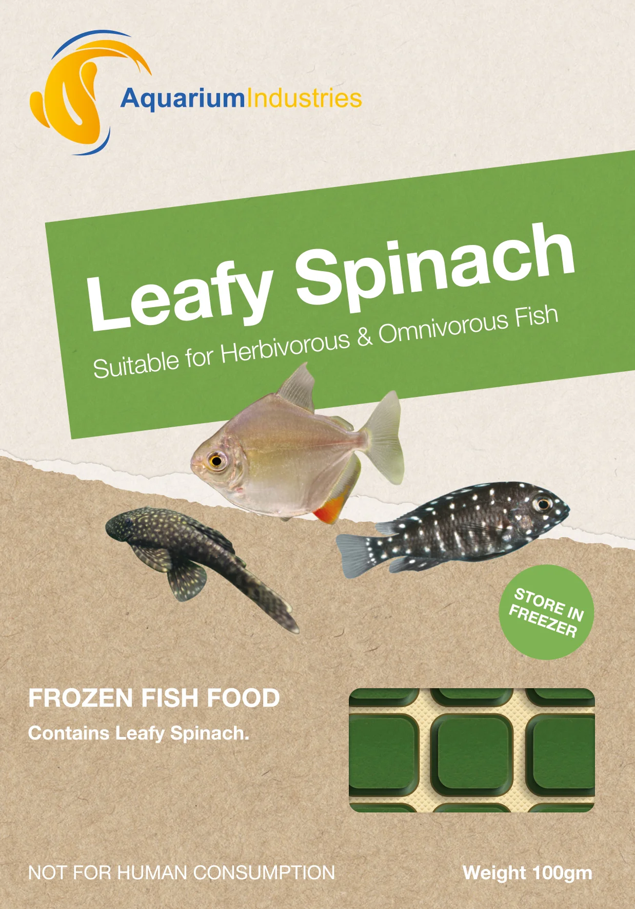 Frozen Leafy Spinach (100g) - Image 2