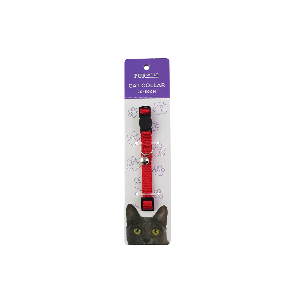 Furwear - Basic Cat Collar (Red) - Image 2