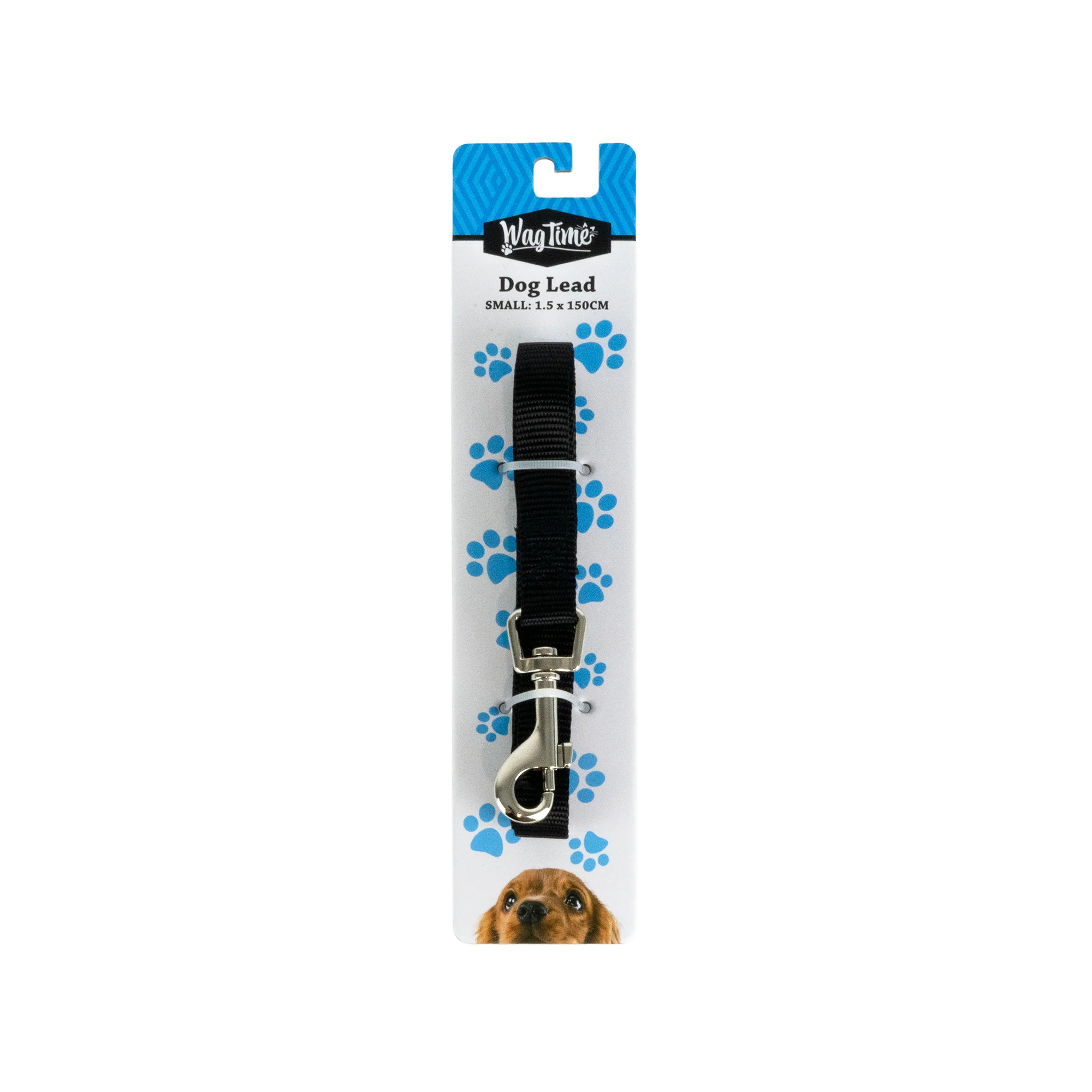 WagTime Essentials Dog Lead Black - Large - Image 2