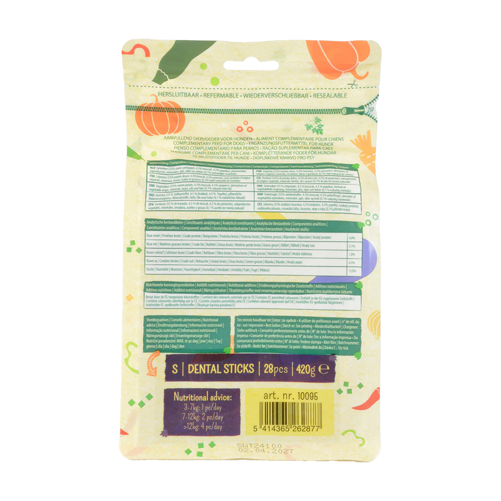 Garden Bites Dental Sticks 13cm Small 28pk - Image 2
