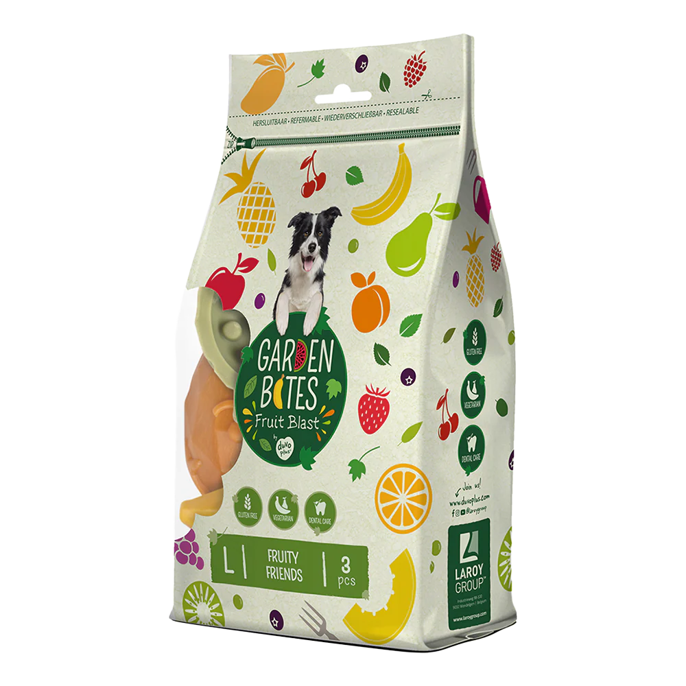 Garden Bites Fruity Friends 12.5cm Large 3pk
