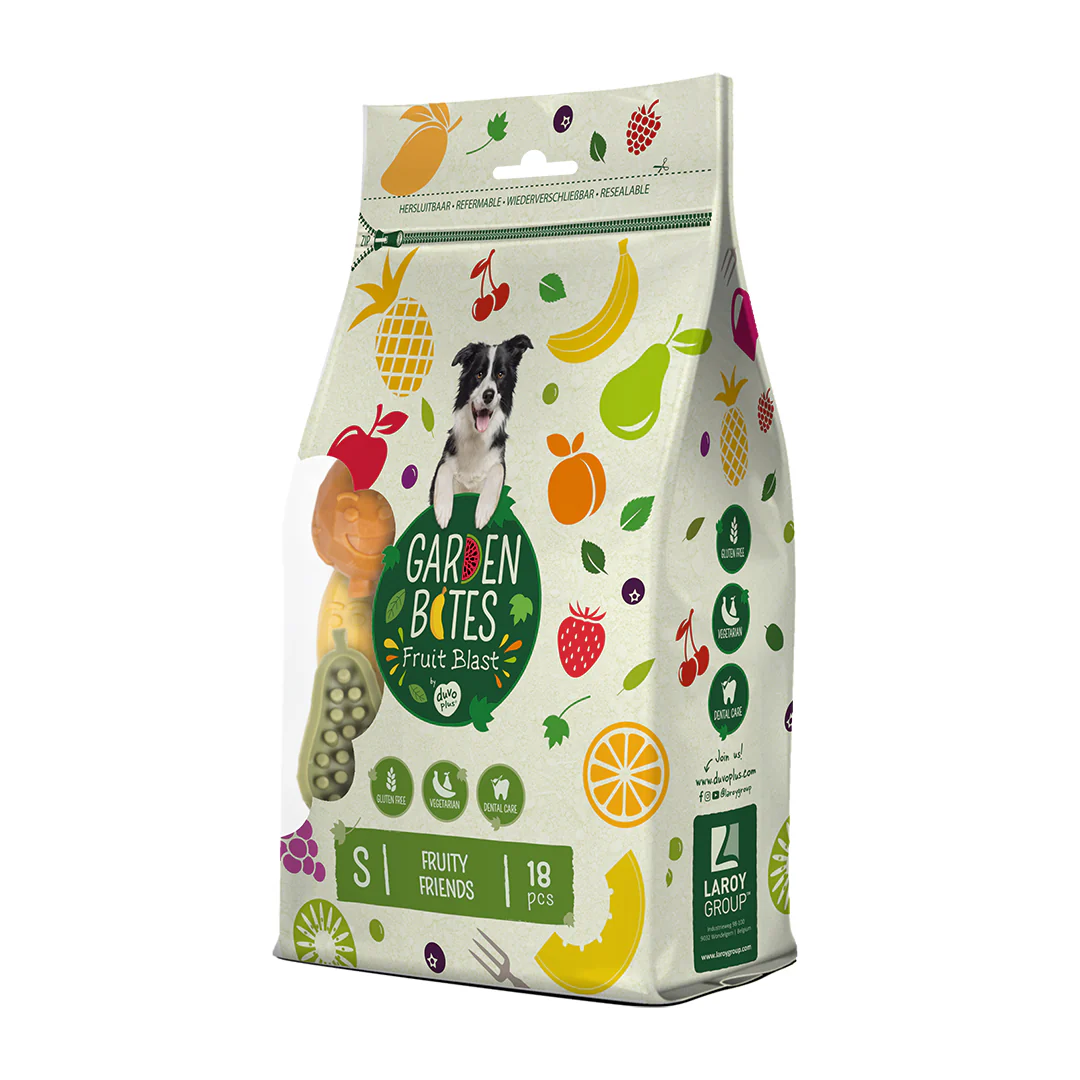 Garden Bites Fruity Friends 7cm Small 18pk