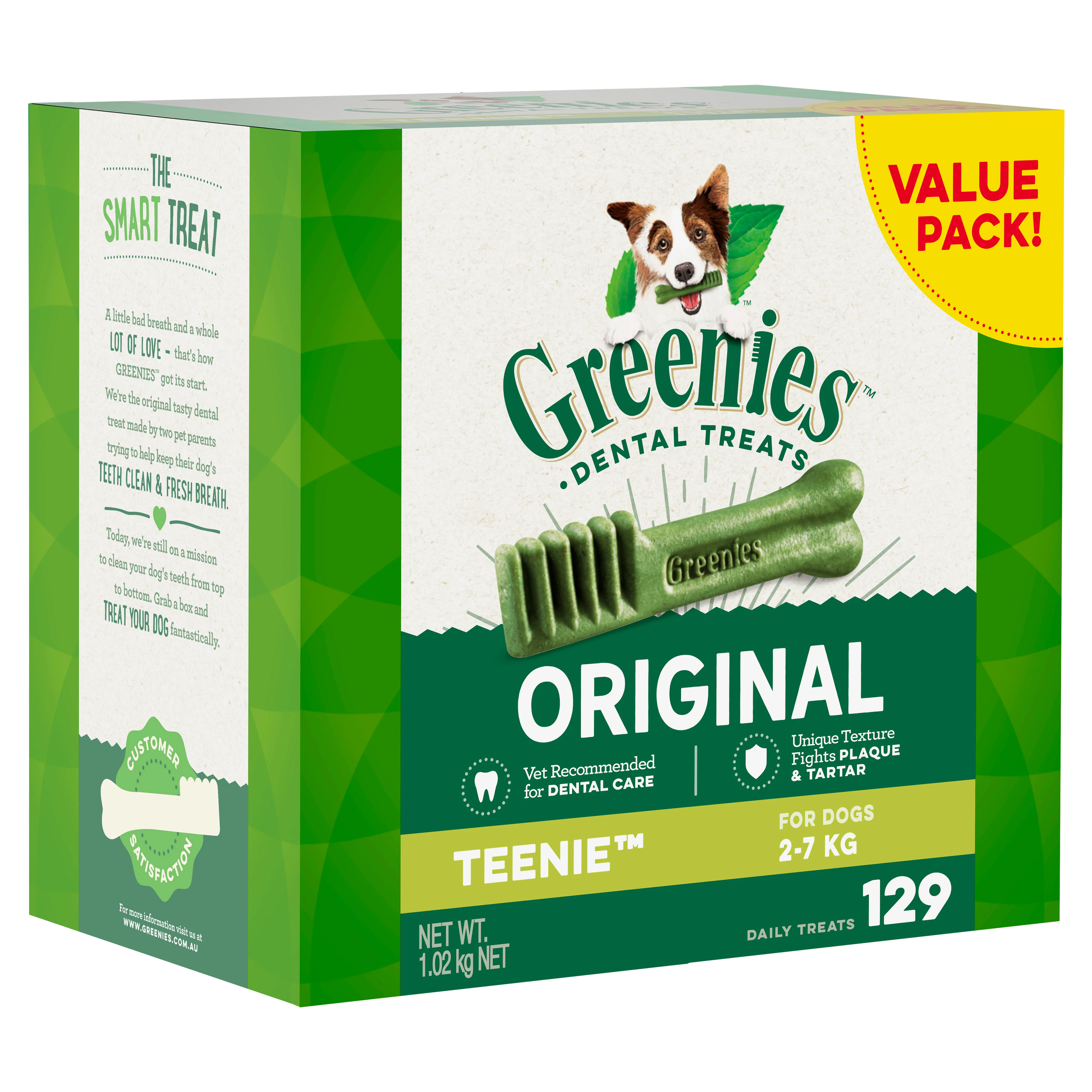 GREENIES - Original Value Pack Teenie Dog Treat (1kg) - Image 3