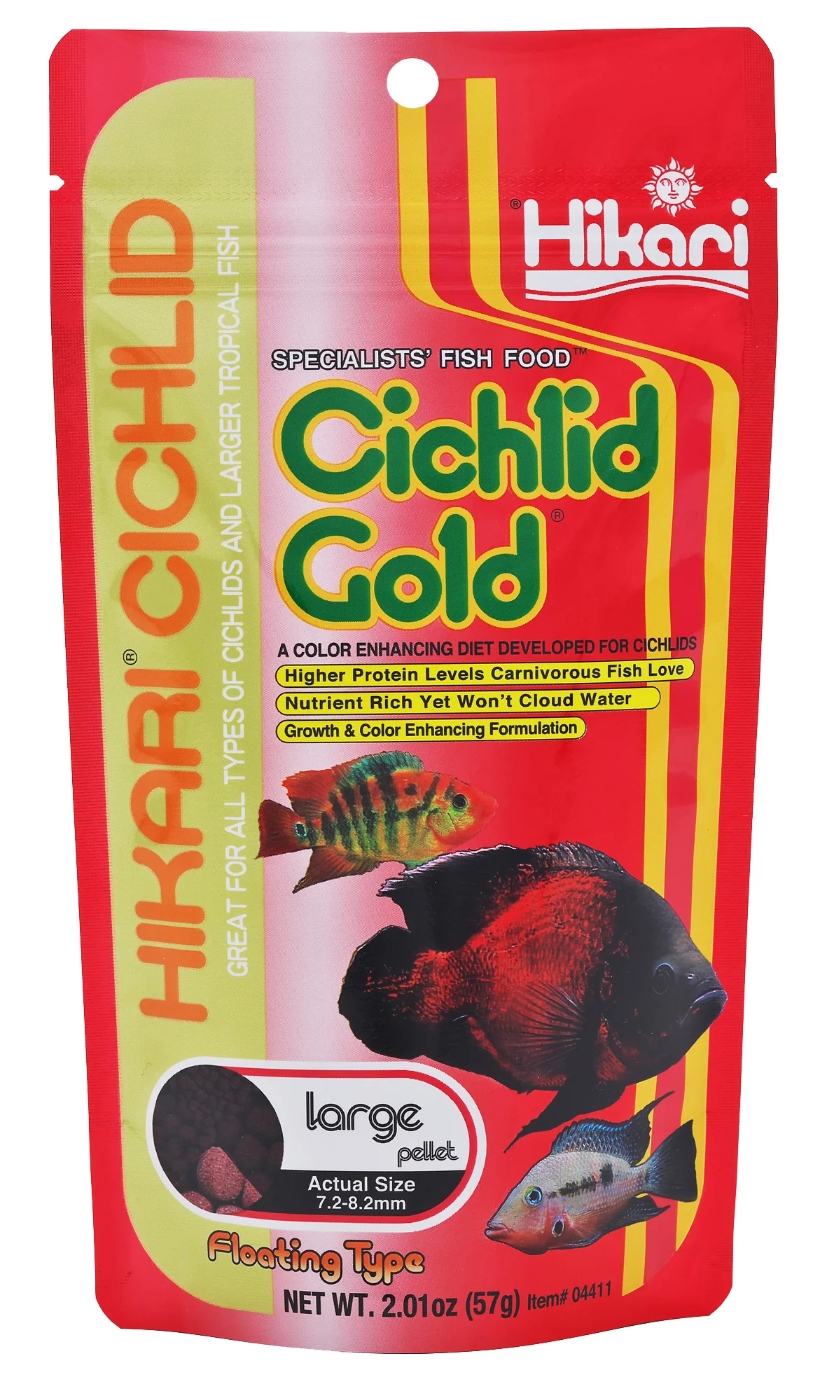 Hikari - Cichlid Gold - Large Pellets (57g)