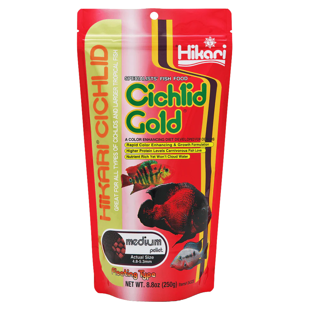 Hikari - Cichlid Gold - Medium Pellets (250g)