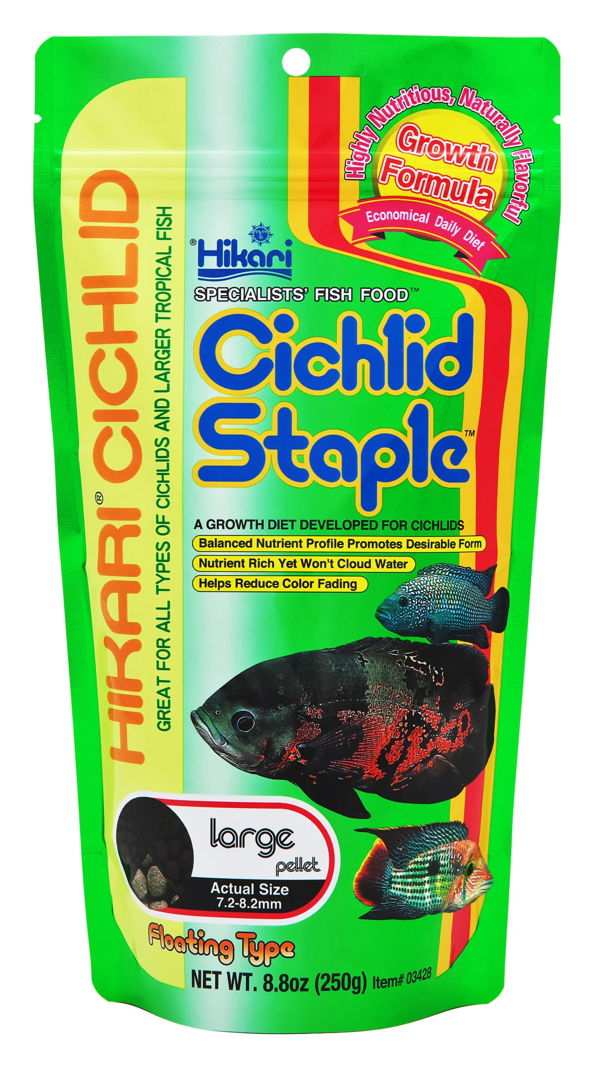 Hikari - Cichlid Staple - Large Pellet (250g)