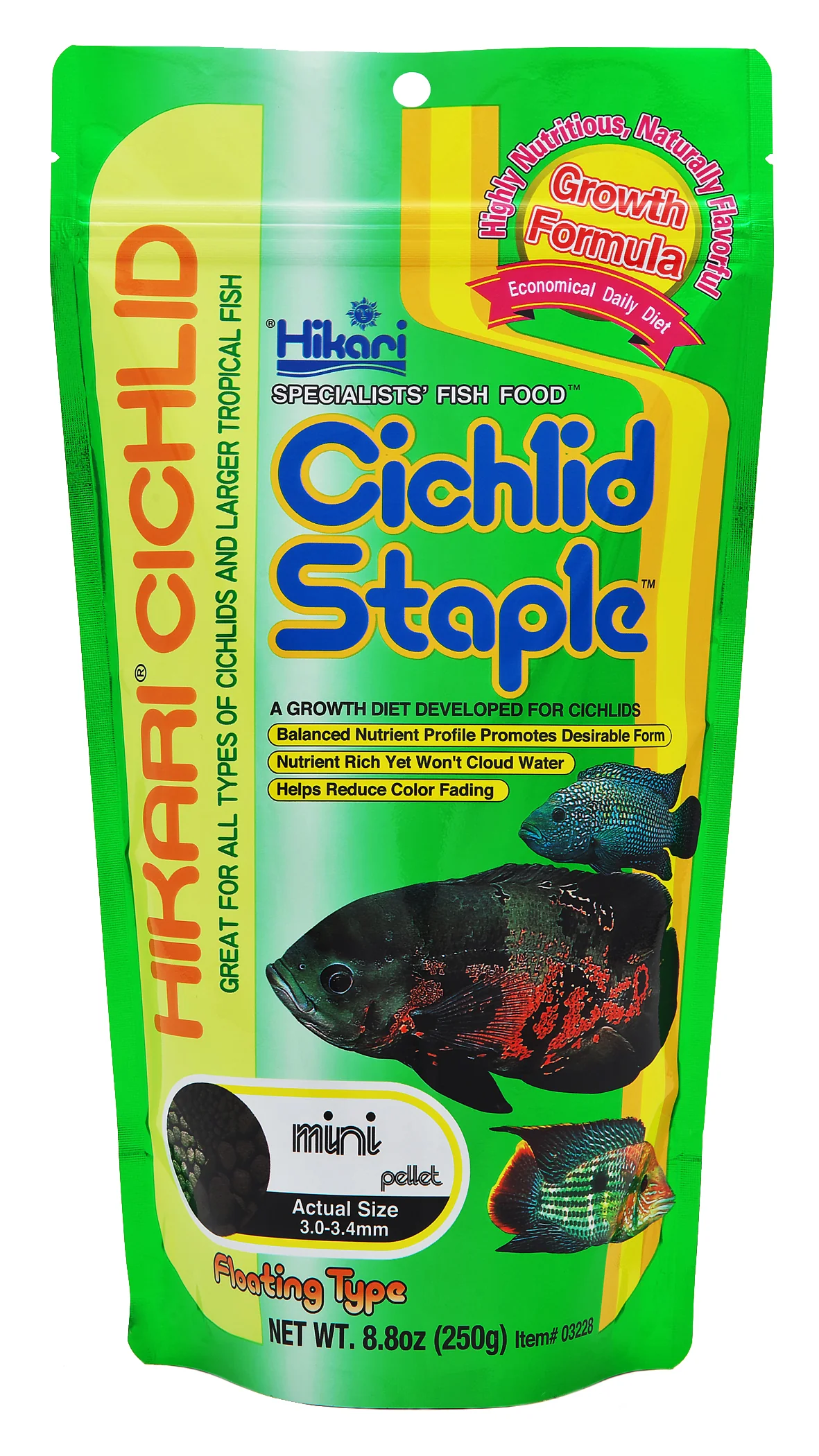 Hikari - Cichlid Staple - Mini Pellet (250g)