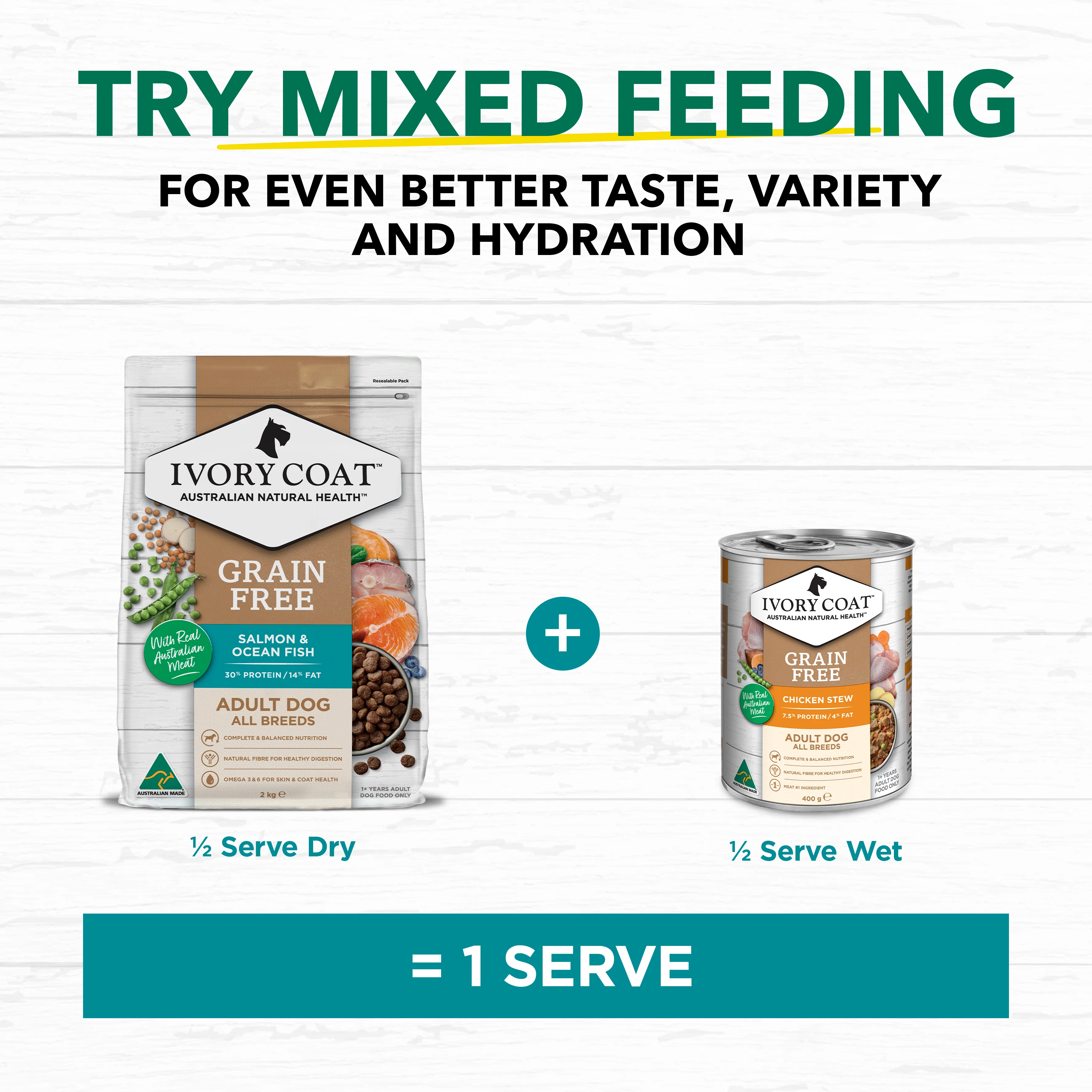 Ivory Coat - Grain Free Adult Dry Dog Food Salmon & Ocean Fish (2kg) - Image 6