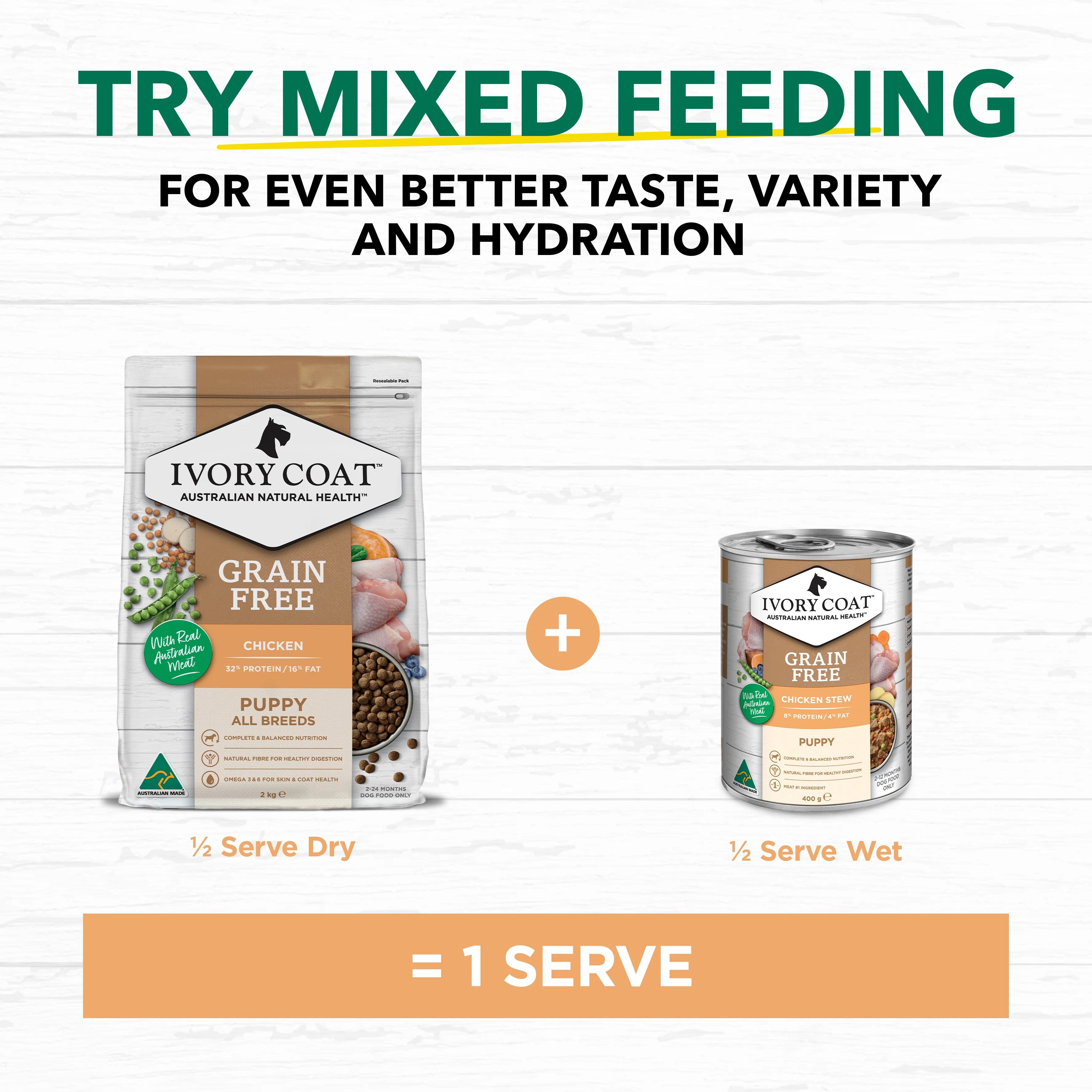 Ivory Coat - Grain Free Dry Puppy Food Chicken (2kg) - Image 6