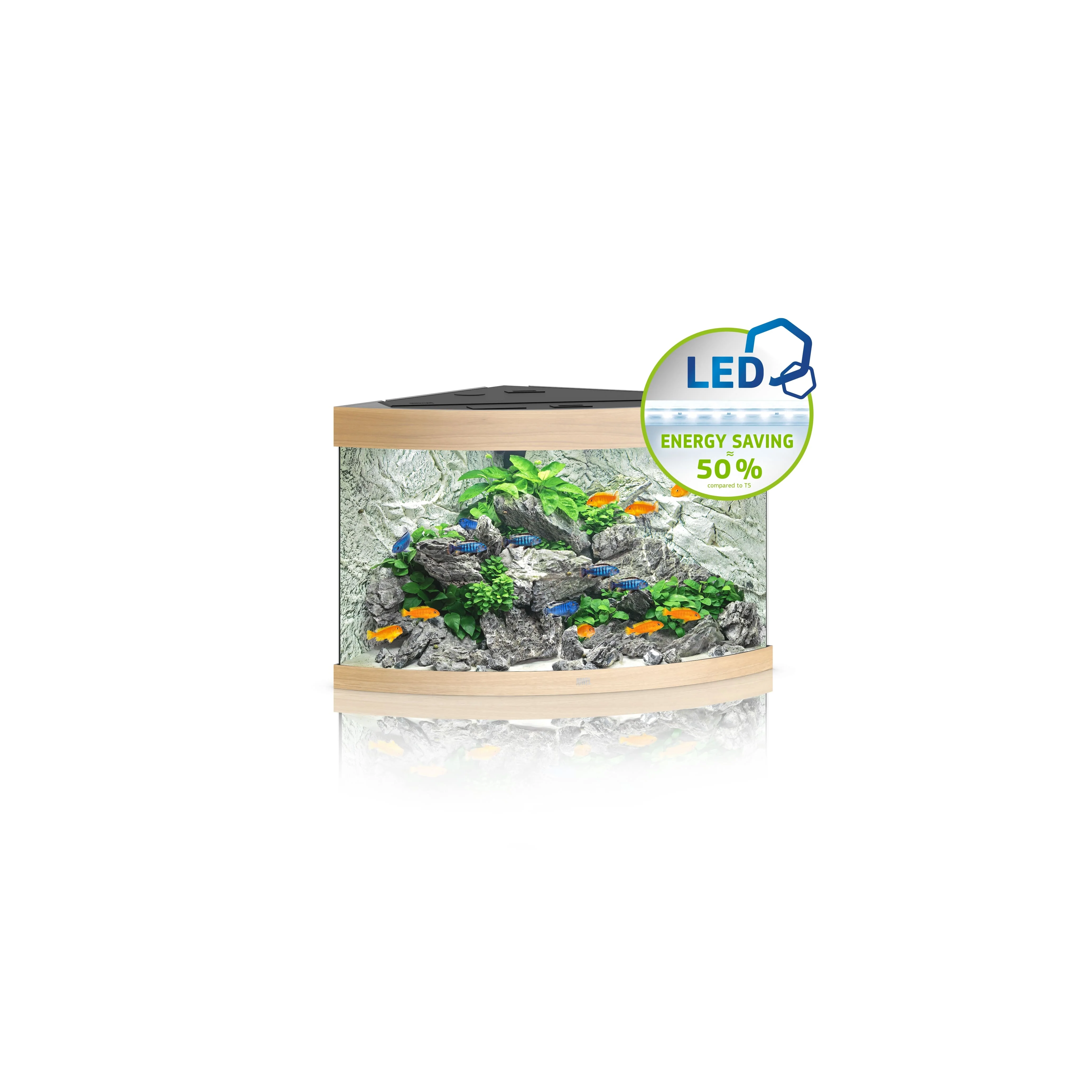 Juwel - Trigon LED Aquarium (Light Wood) (190L)