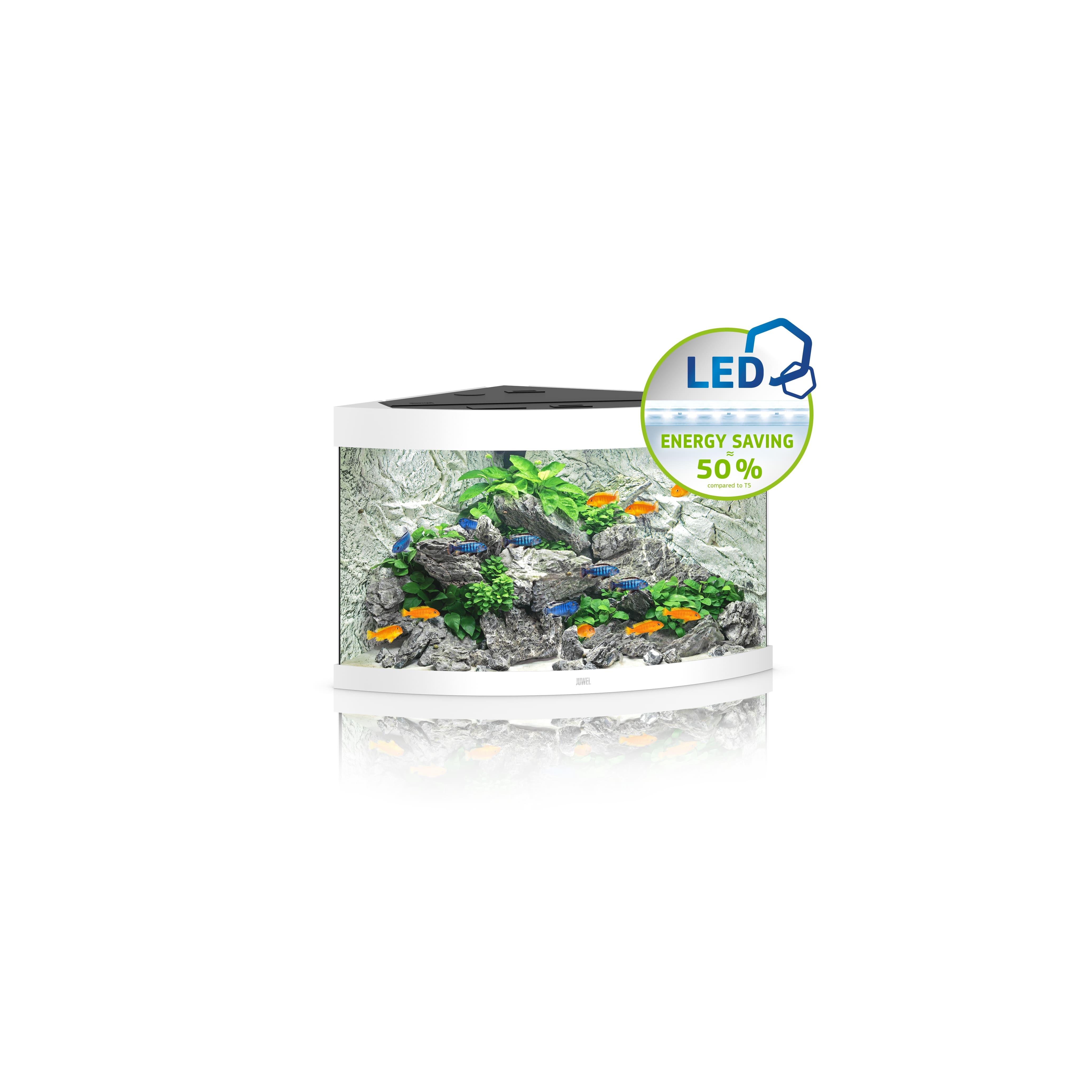 Juwel - Trigon LED Aquarium (White) (190L)