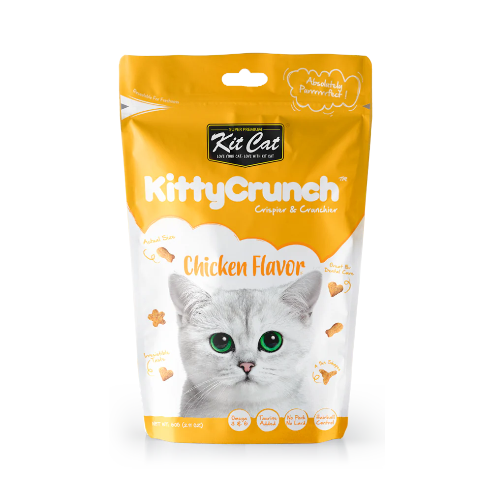 Kit Cat - Kitty Crunch Chicken Cat Treats (60g)