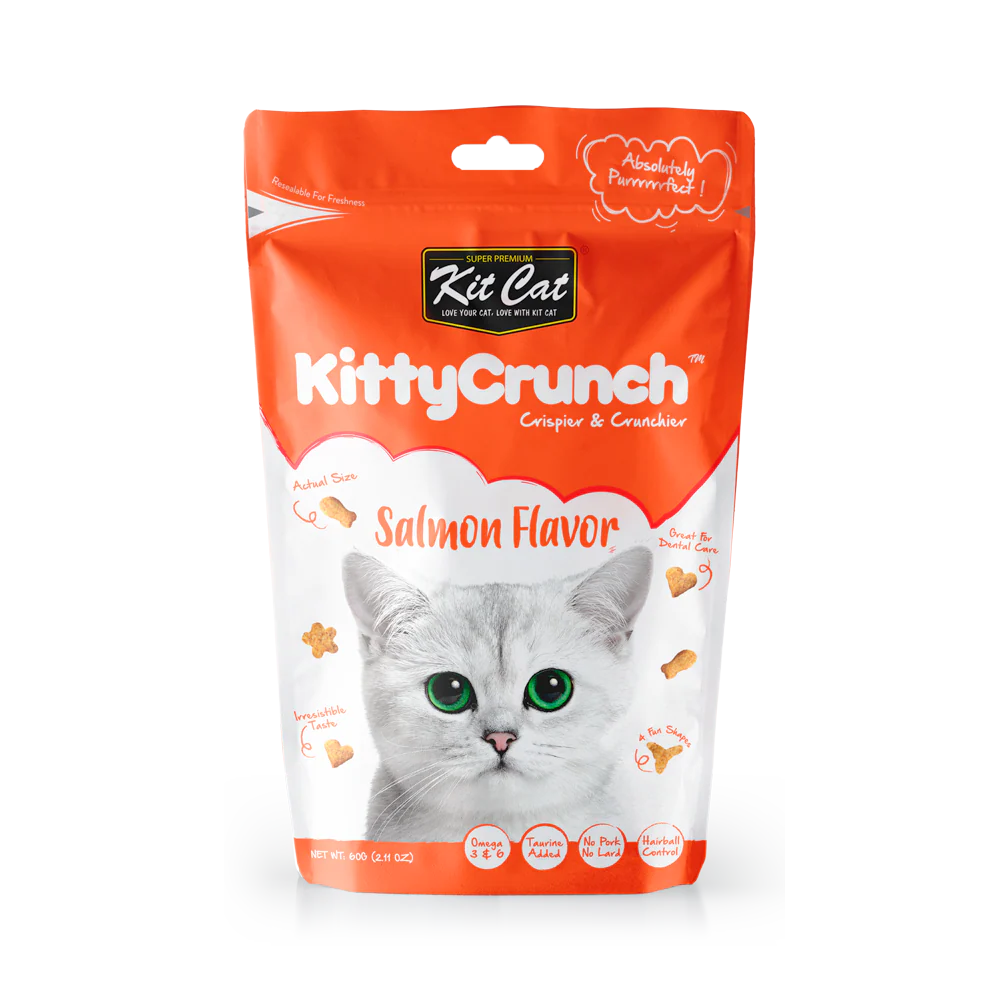 Kit Cat - Kitty Crunch Salmon Cat Treats (60g)