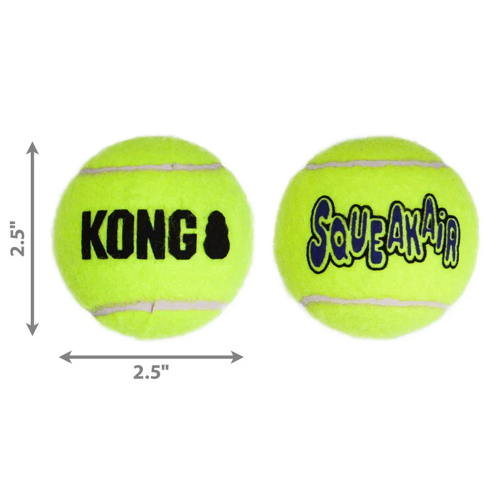 KONG - SqueakAir Ball (Medium) (6pk) - Image 2