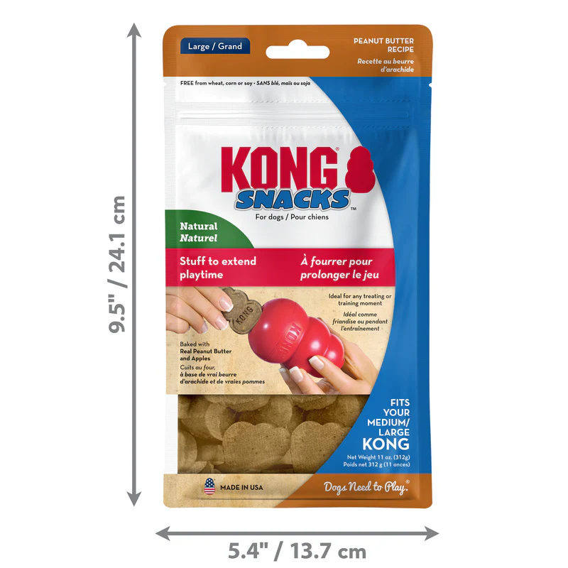 KONG - Snacks Peanut Butter Large (312g) - Image 4