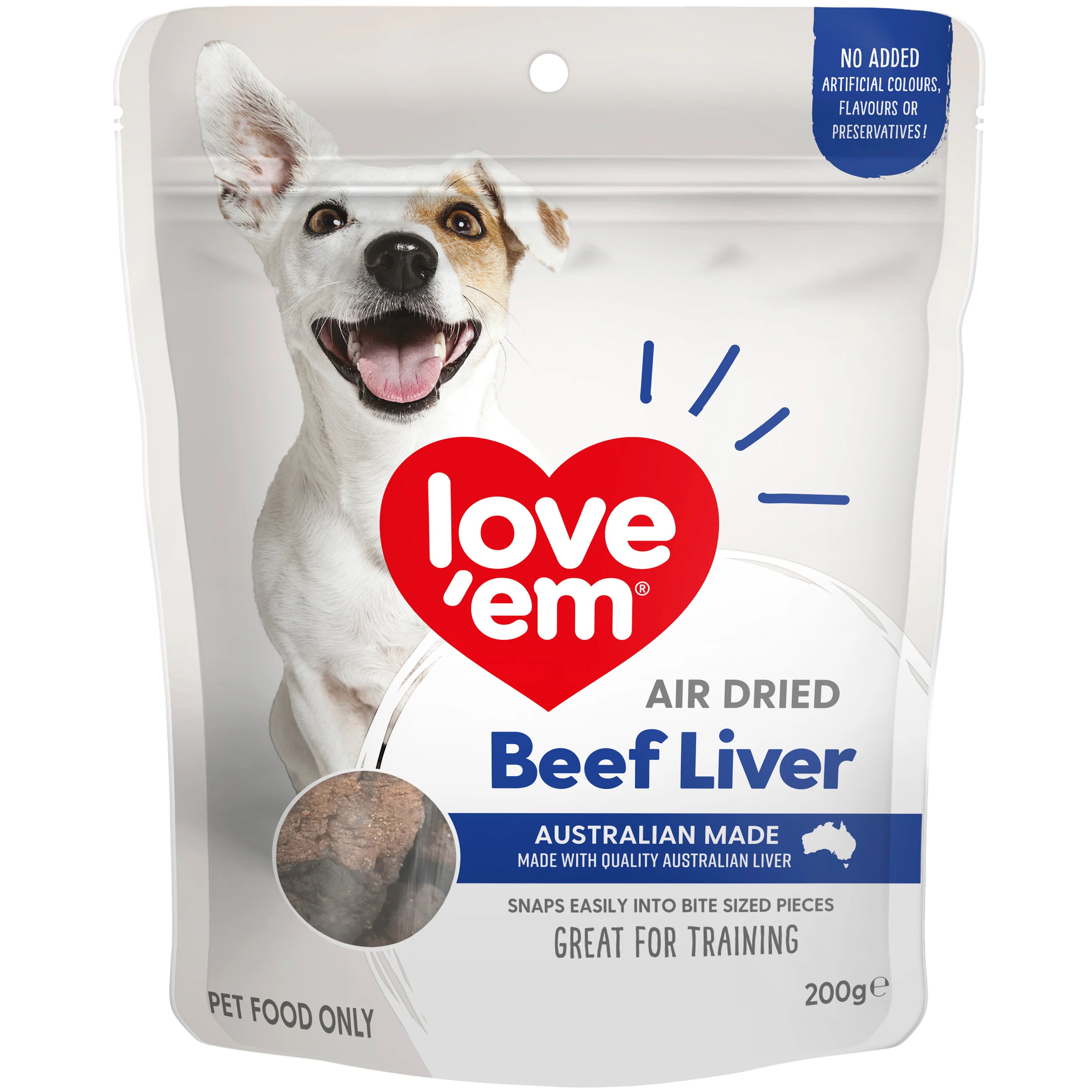 love em - Beef Liver Air Dried Dog Treat - Image 3
