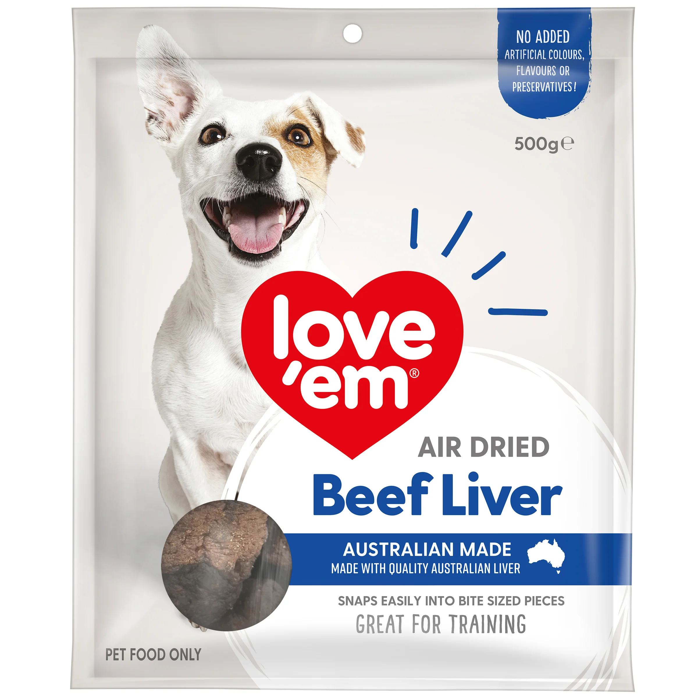 love em - Beef Liver Air Dried Dog Treat - Image 4