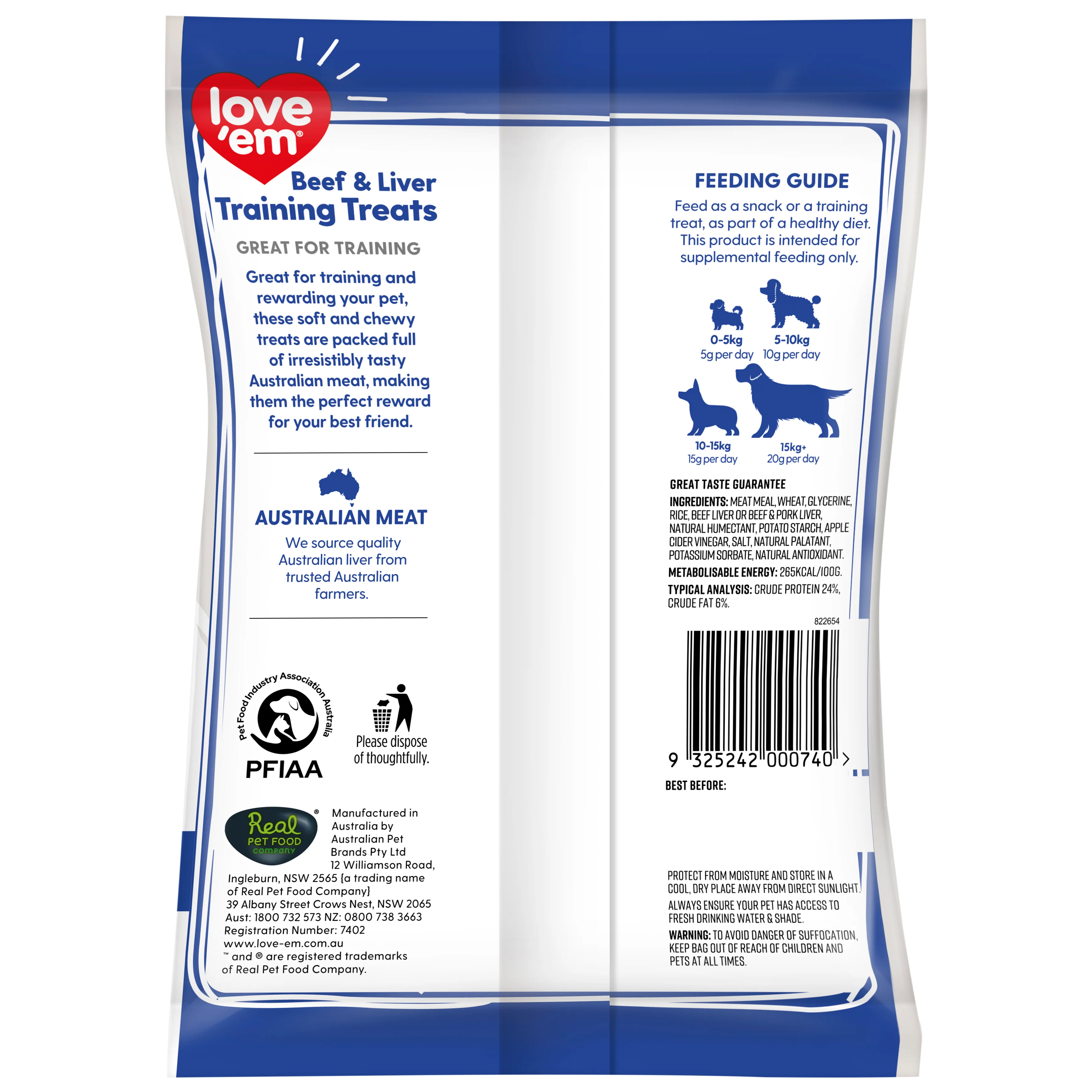 love em - Liver Training Treats Dog Treat (200g) - Image 2
