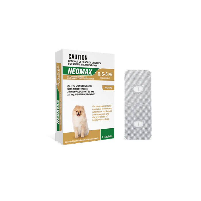 NEOMAX Allwormer for Puppies & Small Dogs (0-5kg) 2 Pack - Image 2