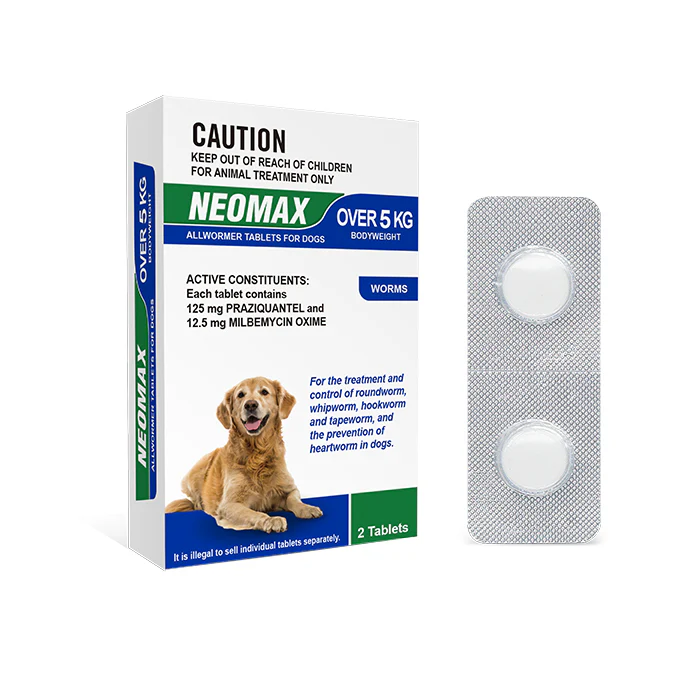 NEOMAX Allwormer for Dogs (Over 5kg) 2 Pack - Image 2