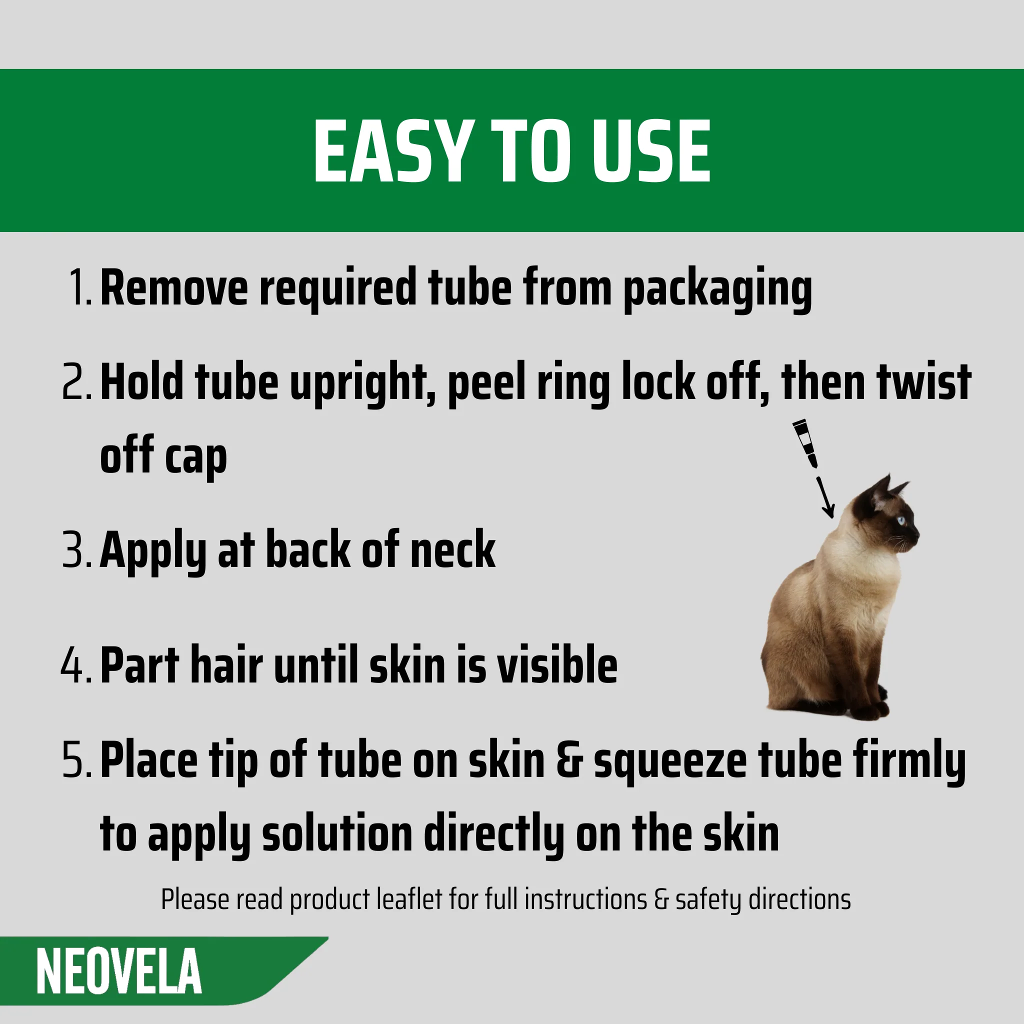 NEOVELA for Puppies, Kittens & Rabbits (Up to 2.5kg) 4 Pack - Image 9