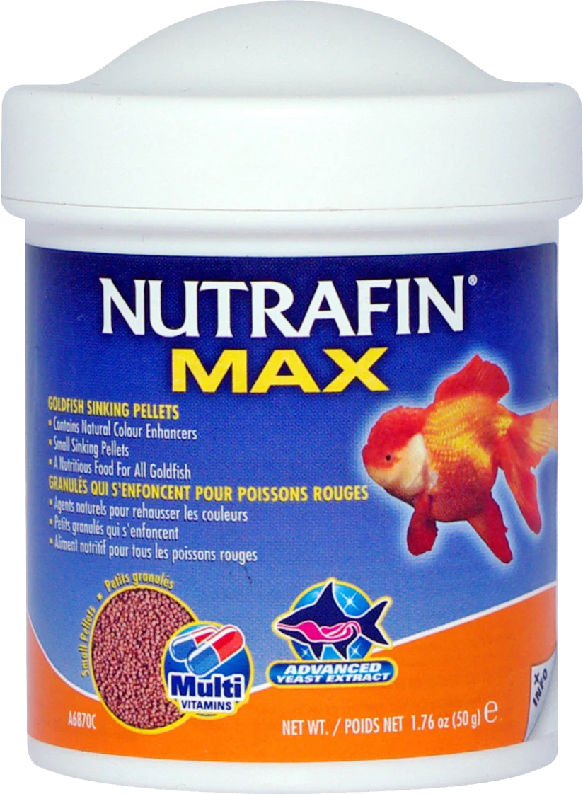 Nutrafin Max - Small Goldfish Sinking Pellets (100g)