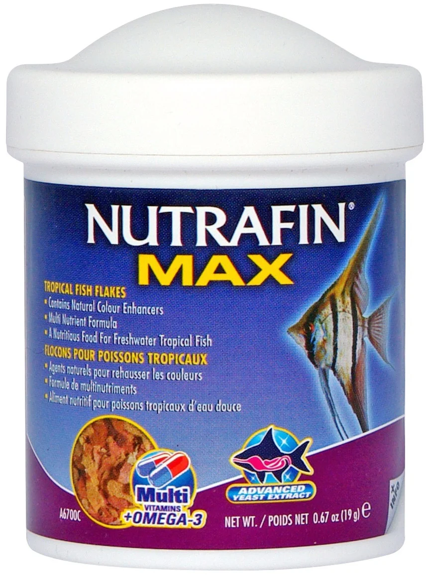 Nutrafin Max - Tropical Fish Flakes (38g)