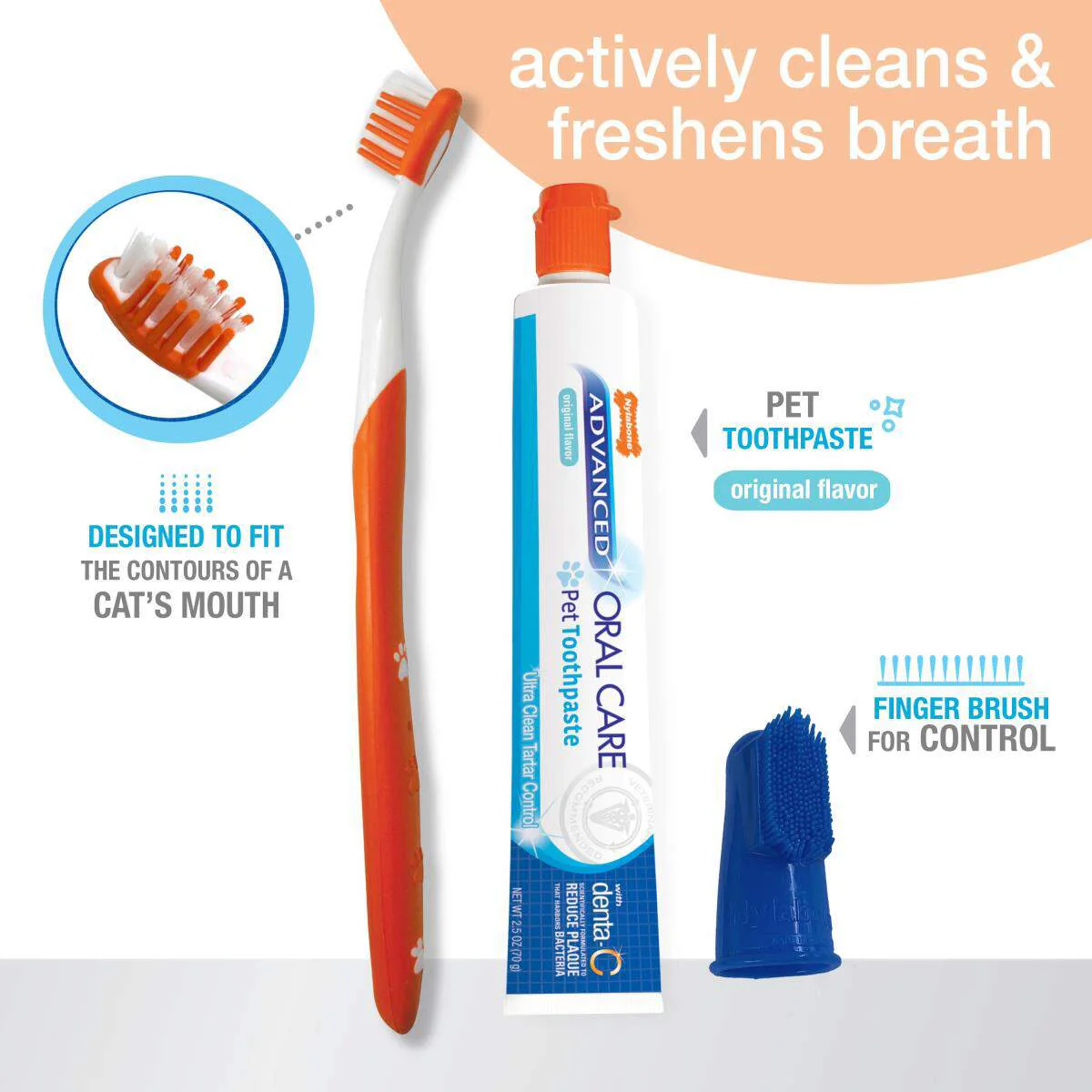 Nylabone - Advanced Oral Care Dental Kit for Cats - Image 3