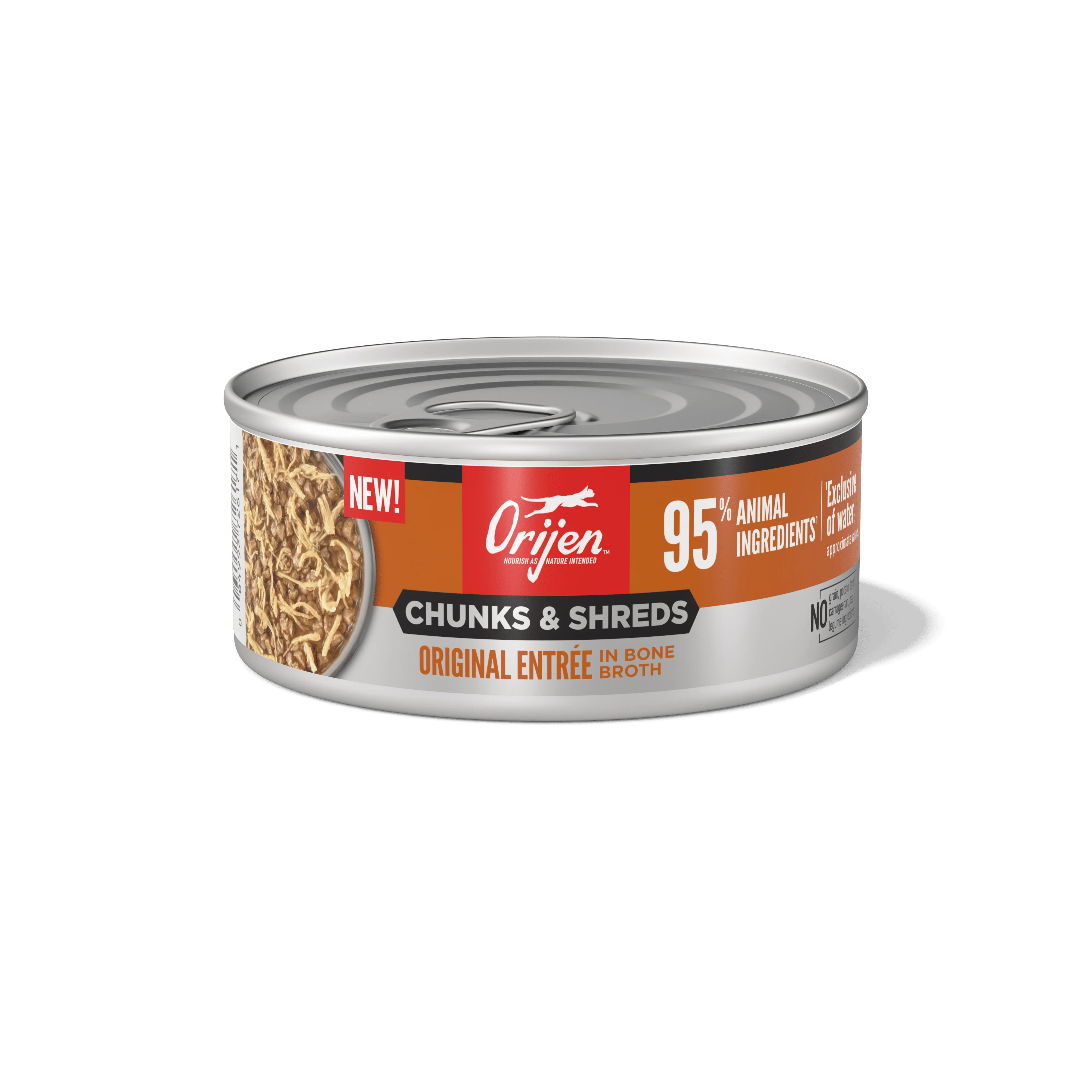 Orijen Cat Chunks and Shreds Original 6x155g - Image 2