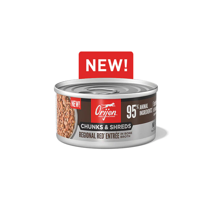 Orijen Cat Chunks and Shreds Regional Red 12x85g - Image 2