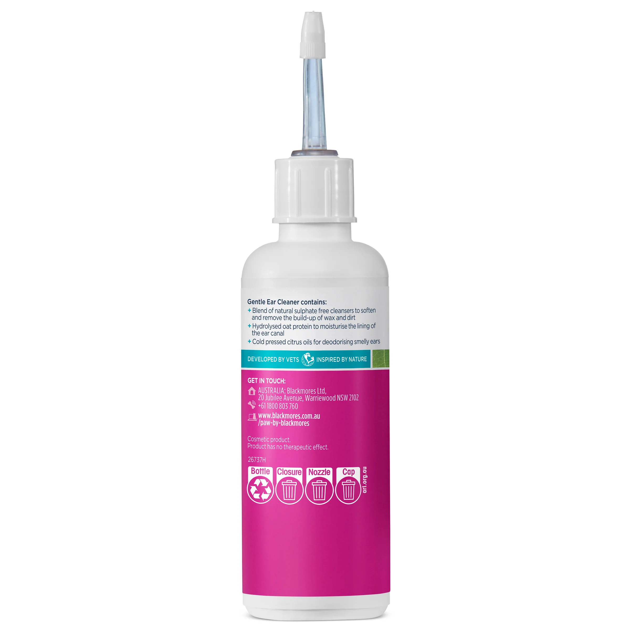 PAW - Gentle Ear Cleaner for Dogs and Cats (120ml) - Image 2