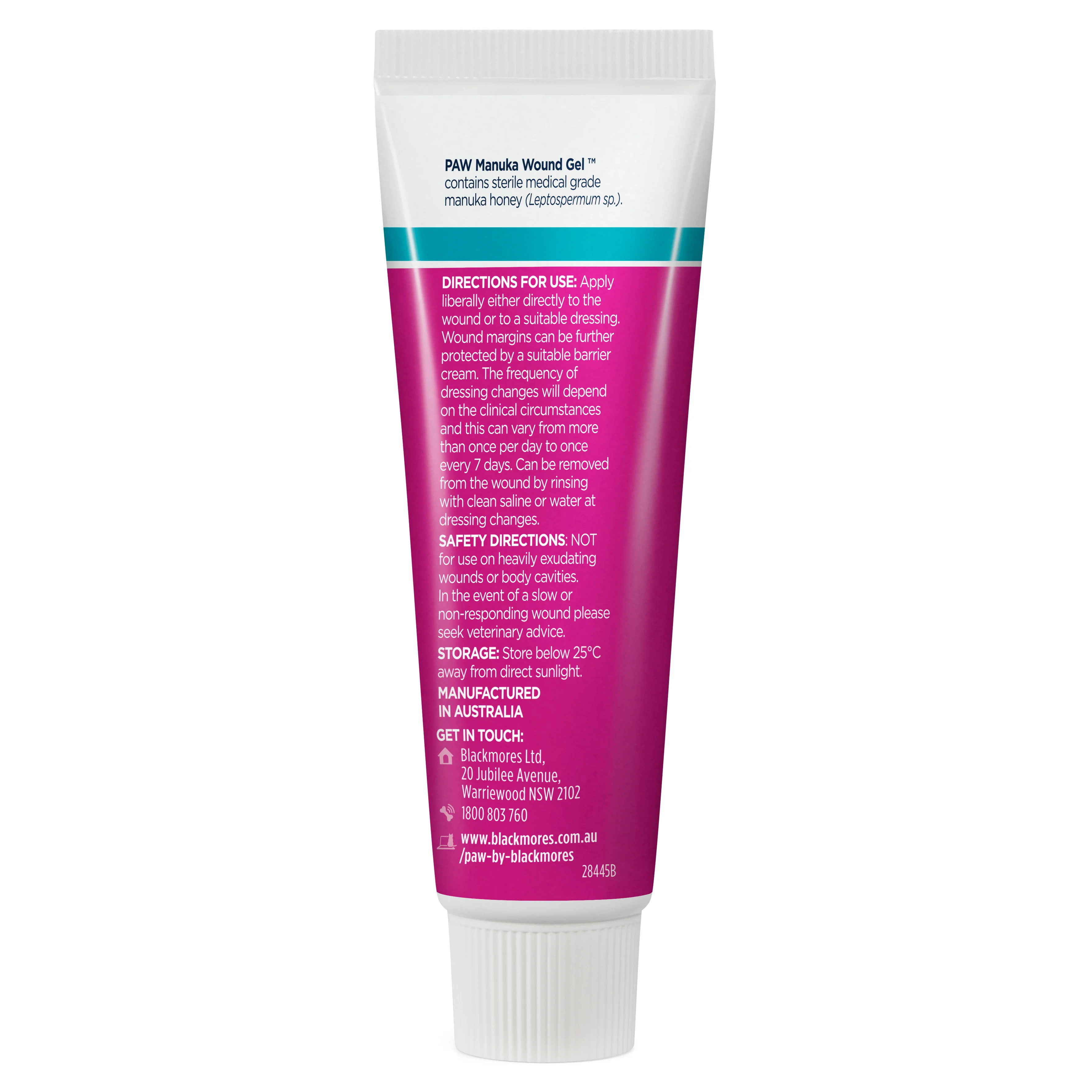 PAW - Manuka Wound Gel for Dogs, Cats and Horses (25g) - Image 2