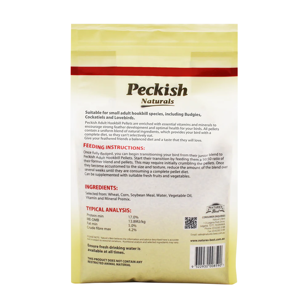 Peckish - Adult Hookbill 2mm Pellet (2kg) - Image 3