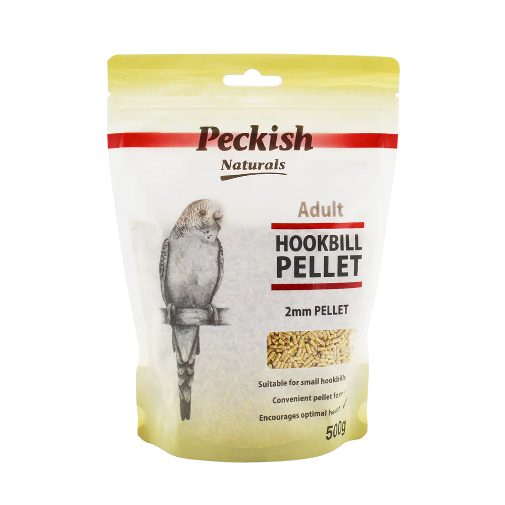 Peckish - Adult Hookbill 2mm Pellet (500g)