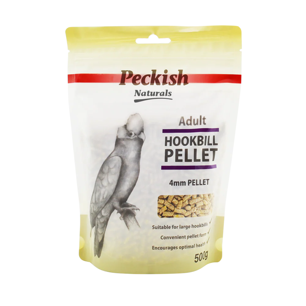 Peckish - Adult Hookbill 4mm Pellet (500g)