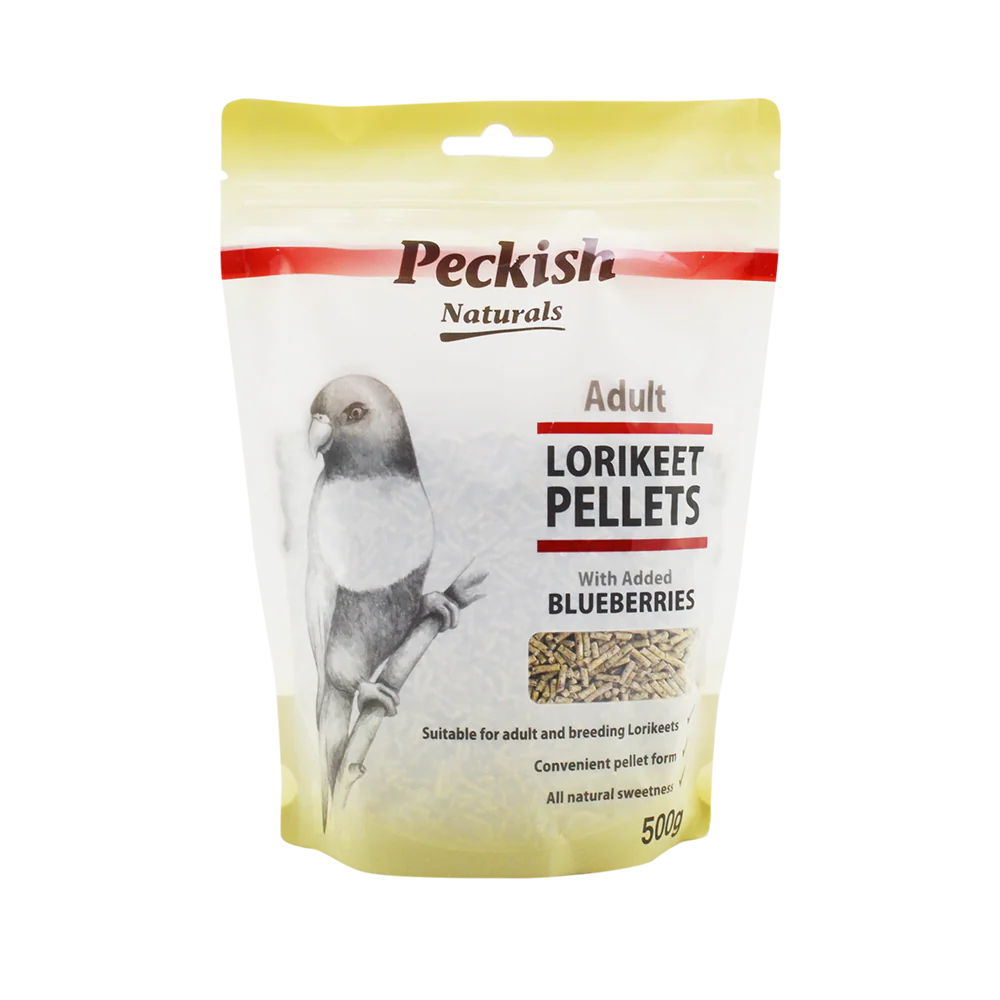 Peckish - Adult Lorikeet Pellets Blueberry (500g)
