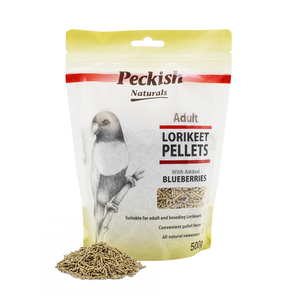 Peckish - Adult Lorikeet Pellets Blueberry (500g) - Image 4