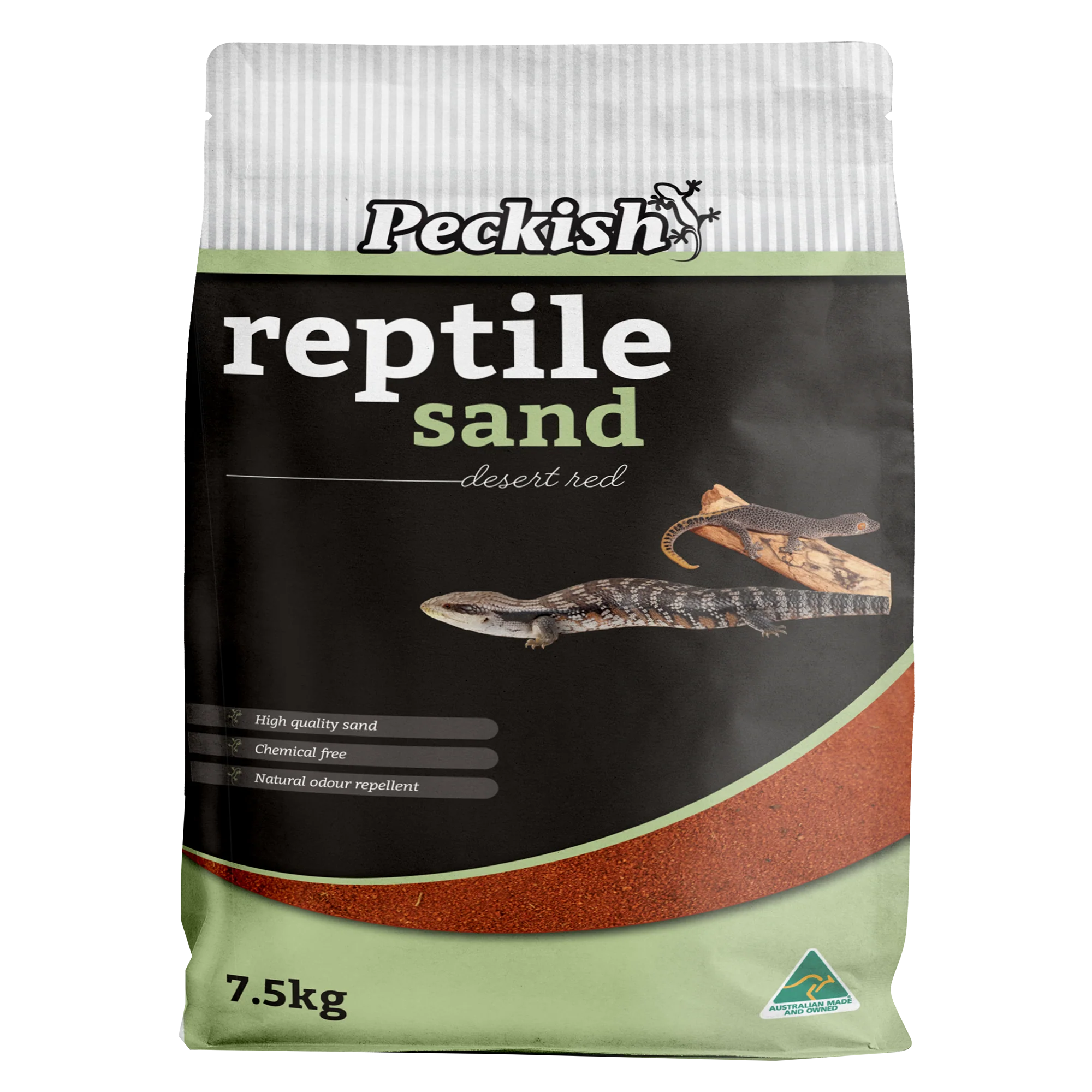 Peckish - Desert Red Reptile Sand (7.5kg)