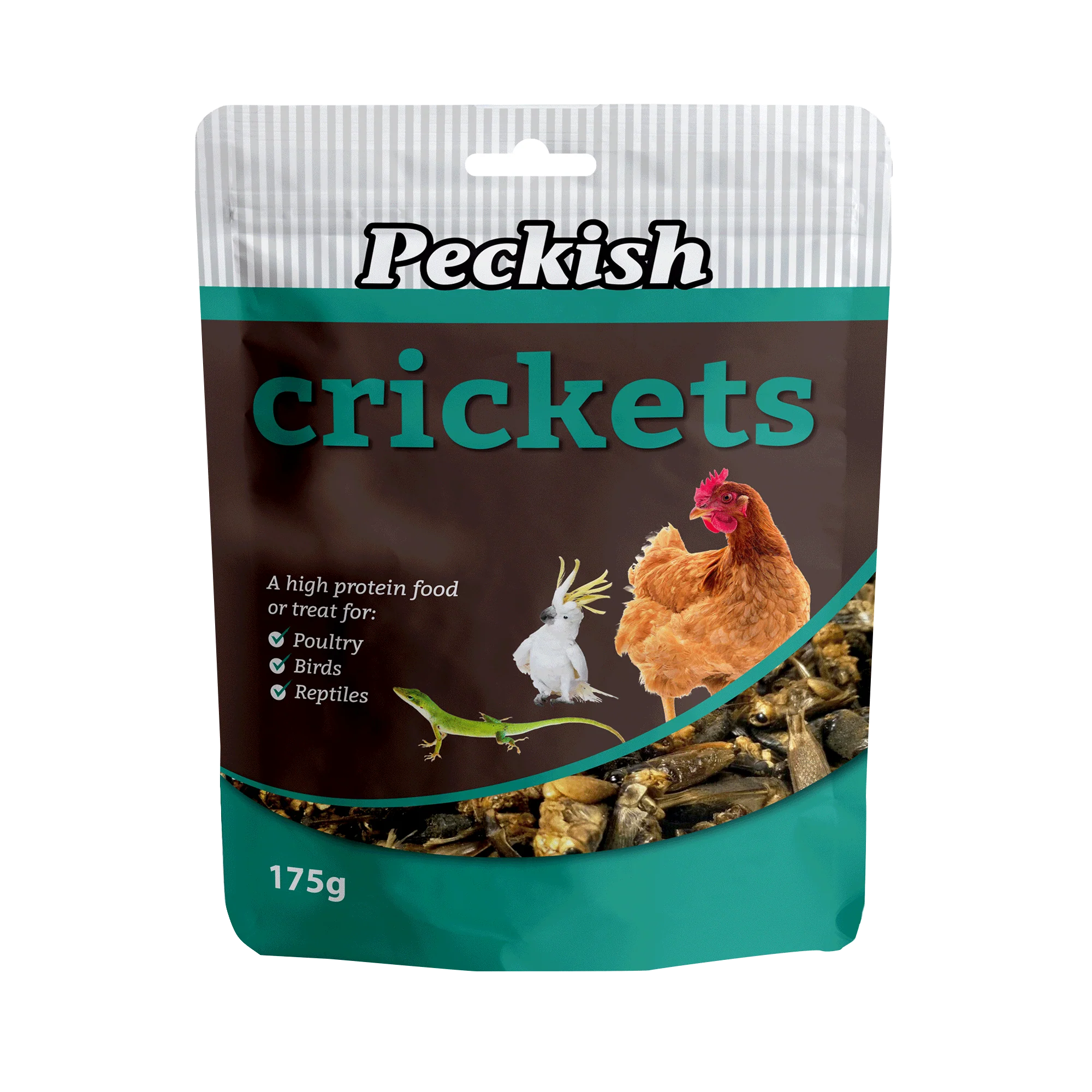 Peckish - Dried Crickets (175g)