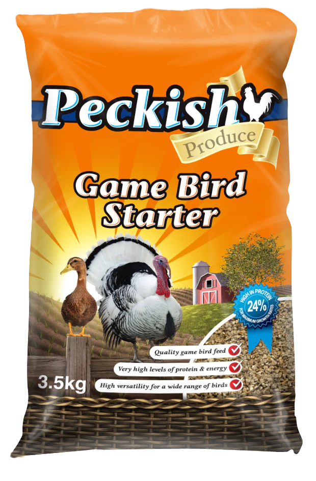 Peckish - Game Bird Starter (7.5kg)