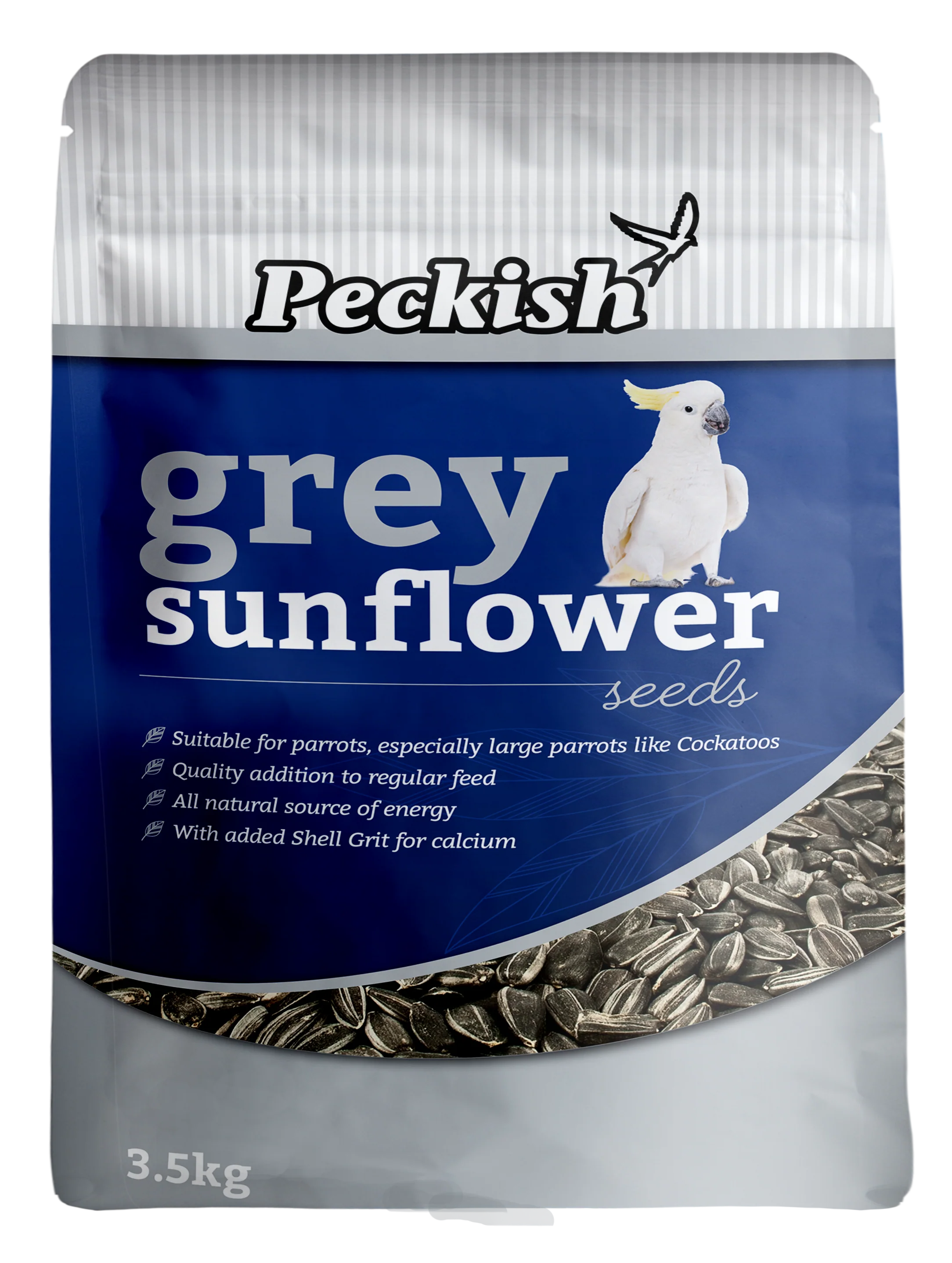 Peckish - Grey Sunflower Seed (3.5kg)